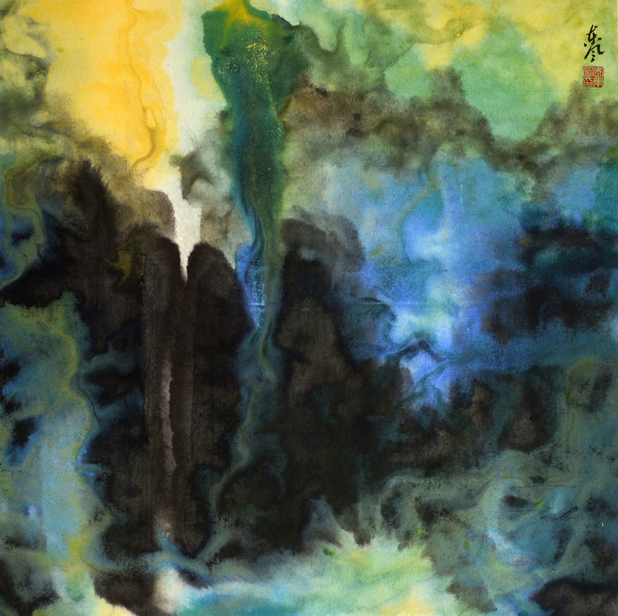Li Dongfeng, Landscape sketch 74 Li Dongfeng, Landscape sketch 74