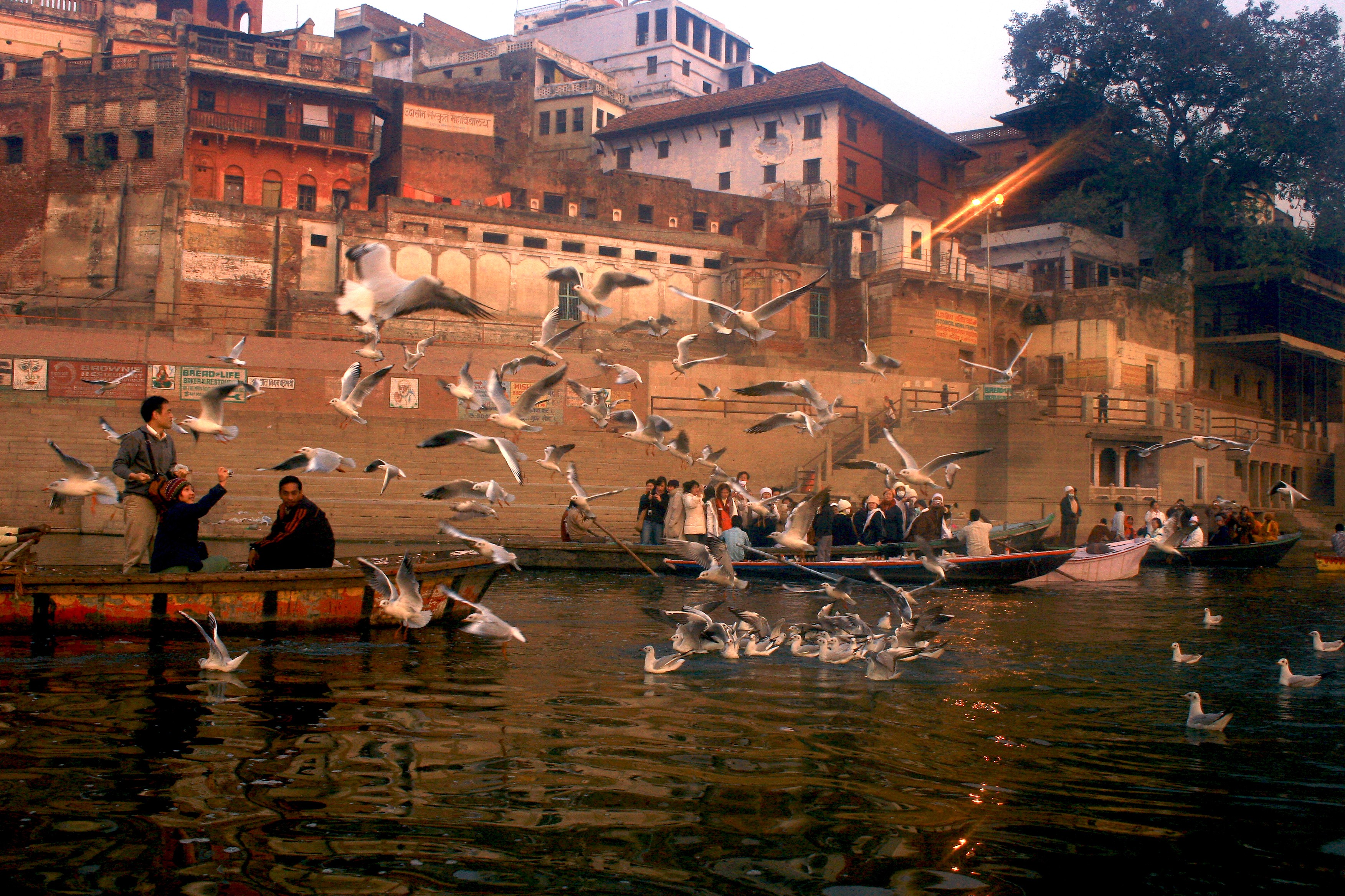 Dominique Leroy, Sur les rives du Gange. Bénares. Inde Dominique Leroy, Sur les rives du Gange. Bénares. Inde