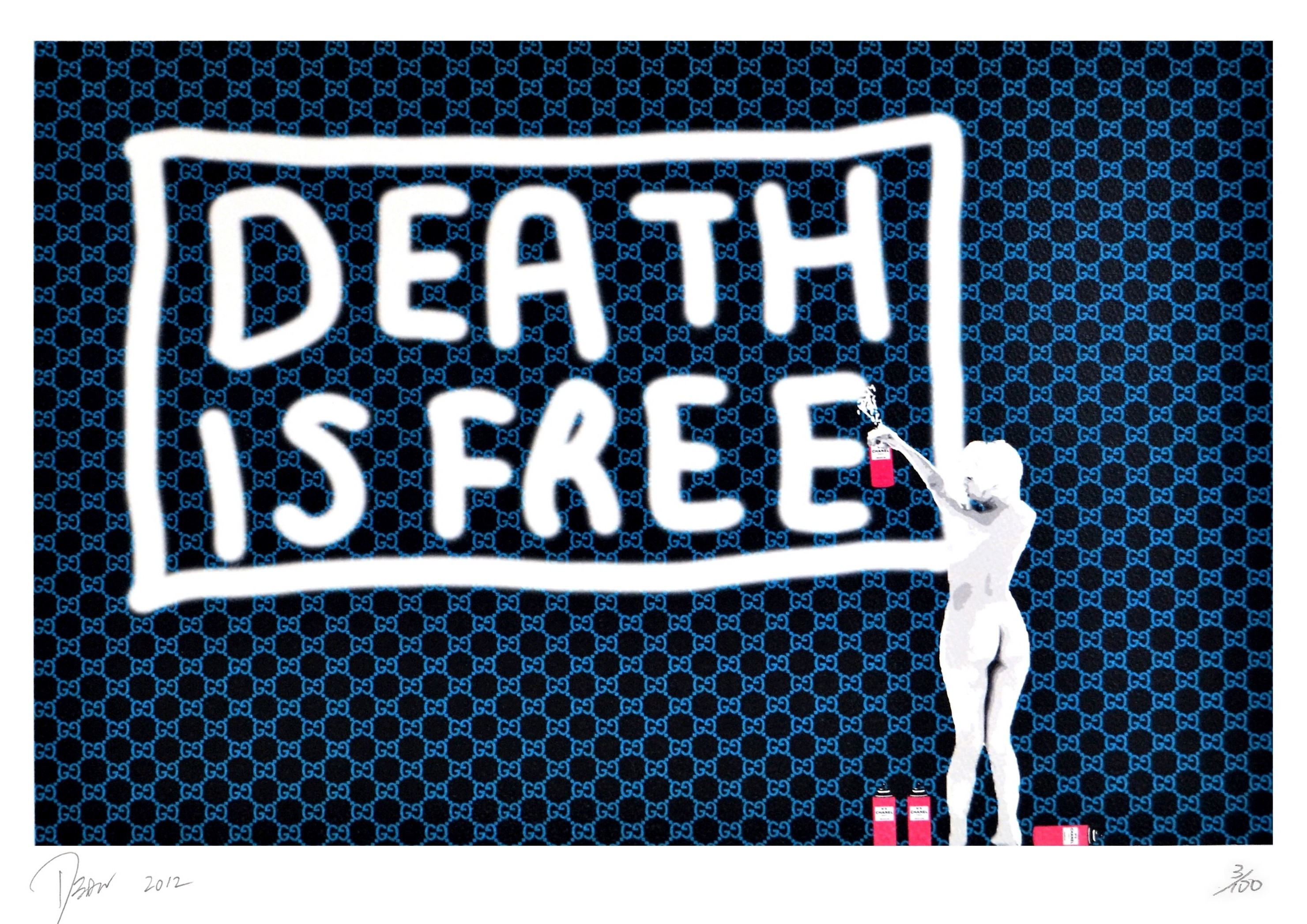 Death NYC, Death is Free Blue Death NYC, Death is Free Blue