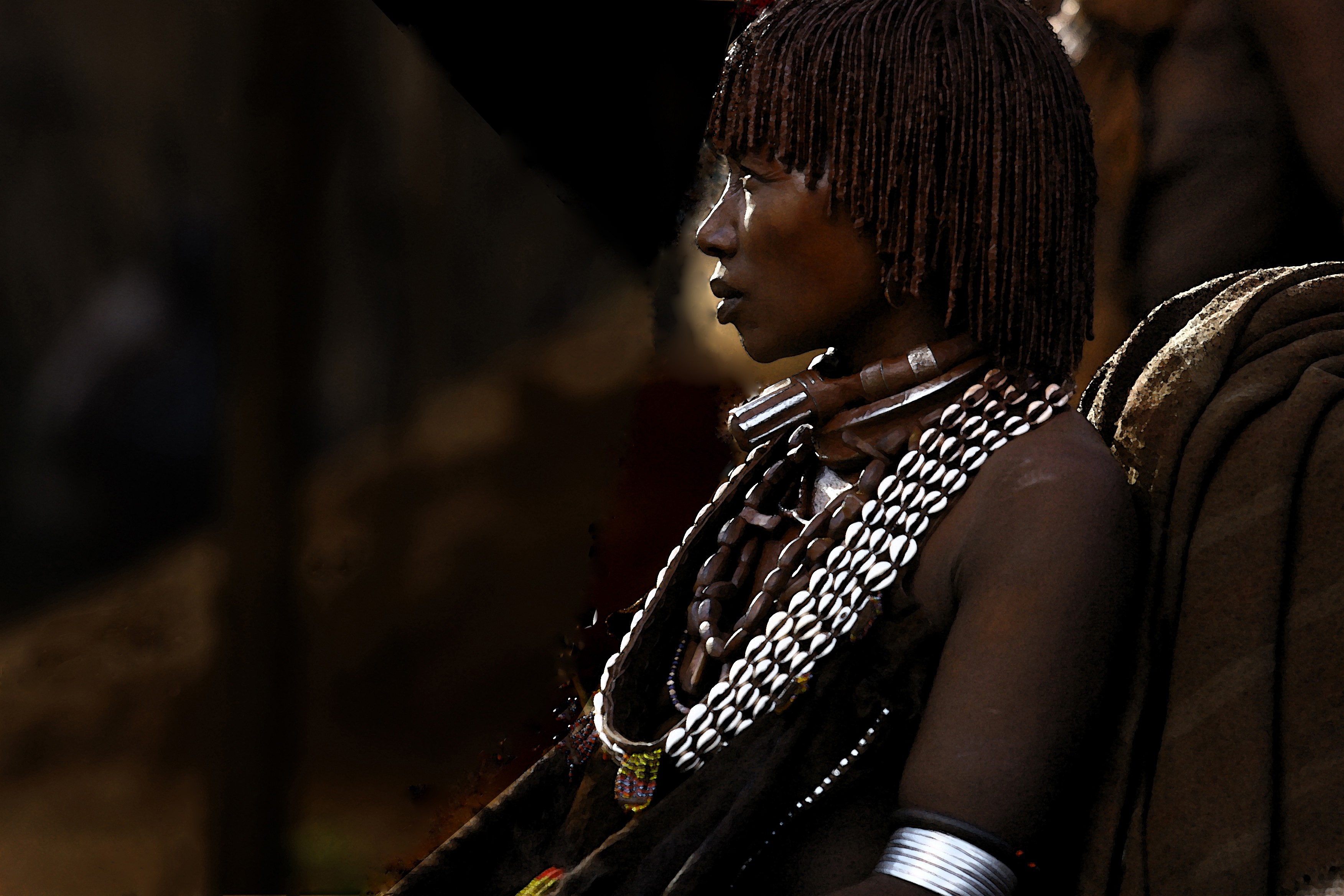 Dominique Leroy, Femme Hamer. Ethiopie Dominique Leroy, Femme Hamer. Ethiopie