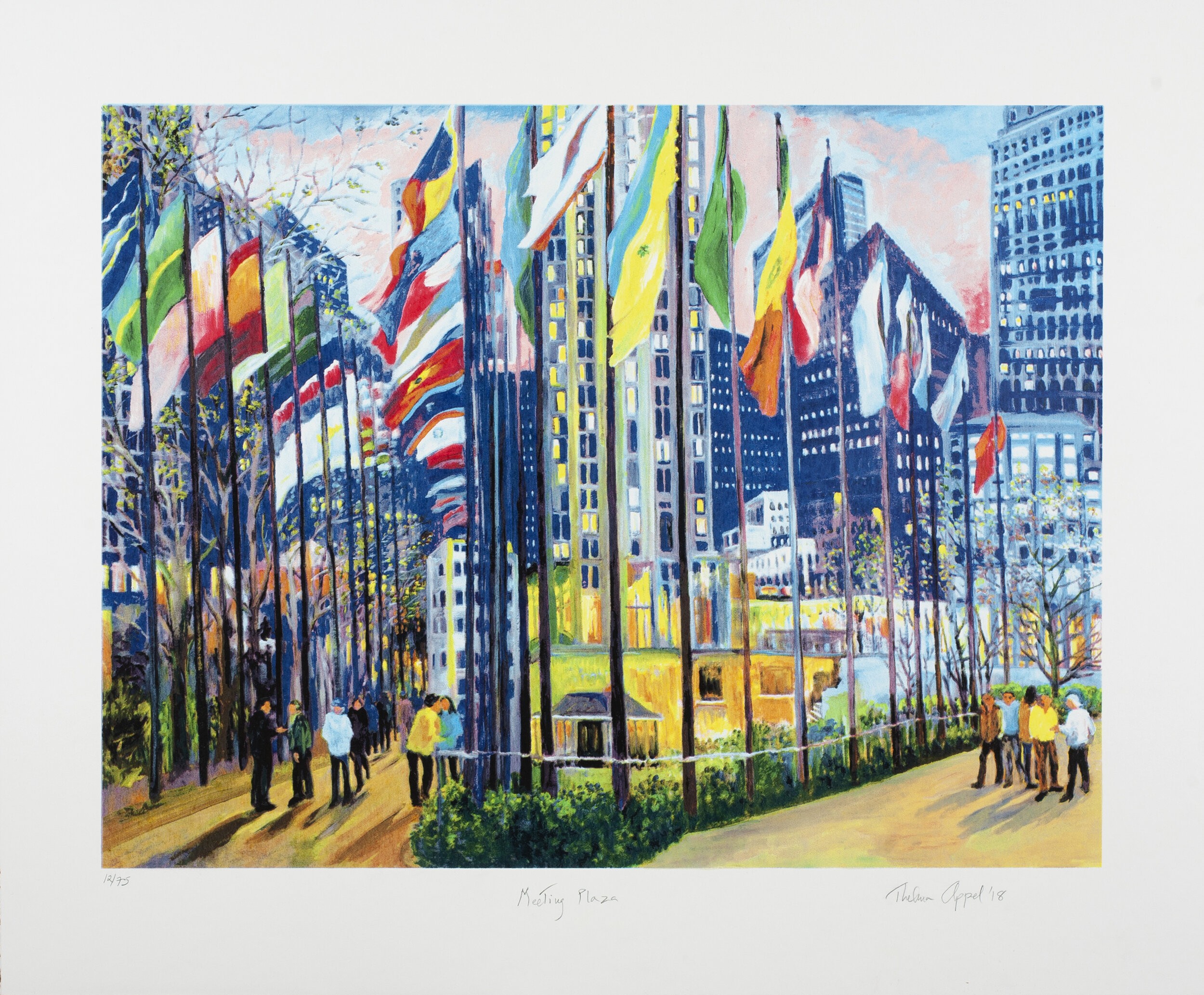 Thelma Appel, Meeting Plaza Thelma Appel, Meeting Plaza