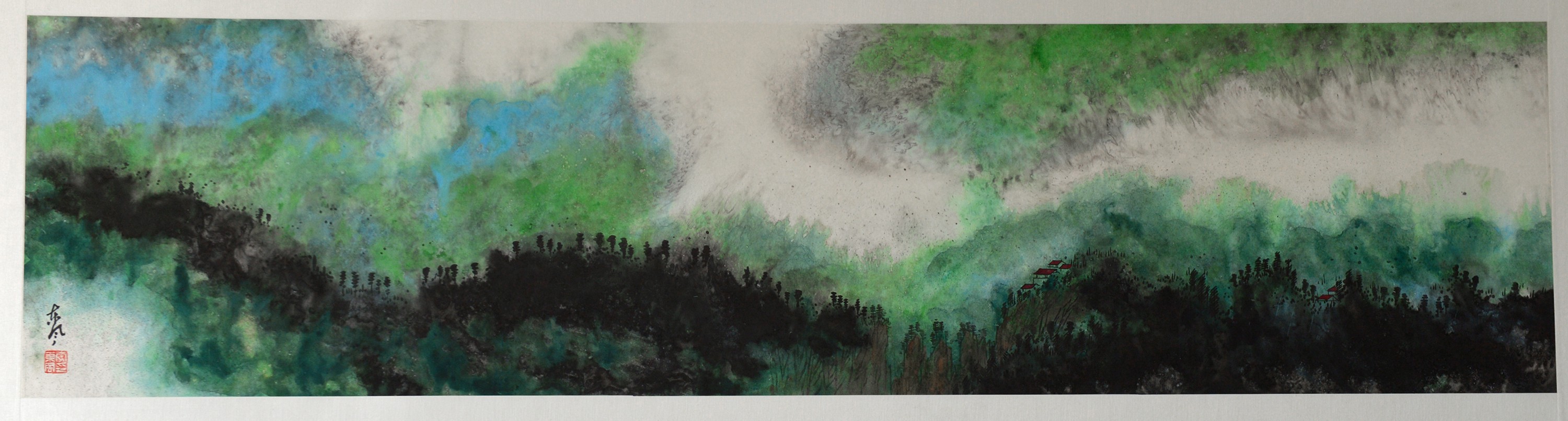 Li Dongfeng, Landscape sketch 60 Li Dongfeng, Landscape sketch 60