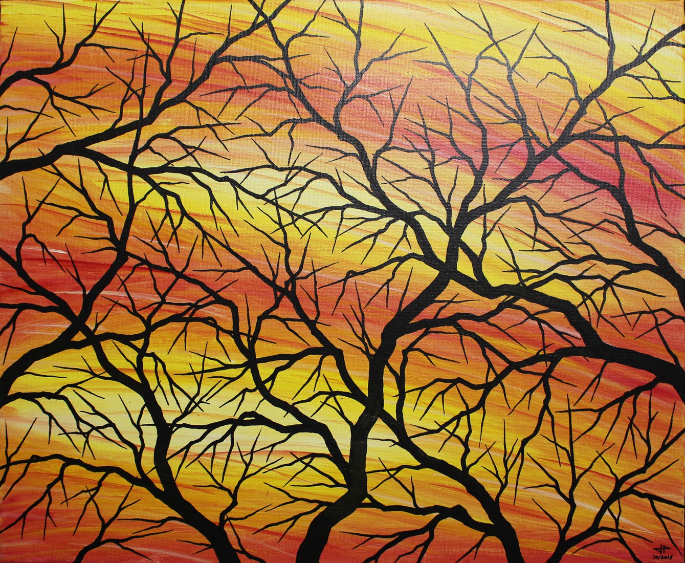 Jonathan Pradillon, Silhouettes de branches Jonathan Pradillon, Silhouettes de branches