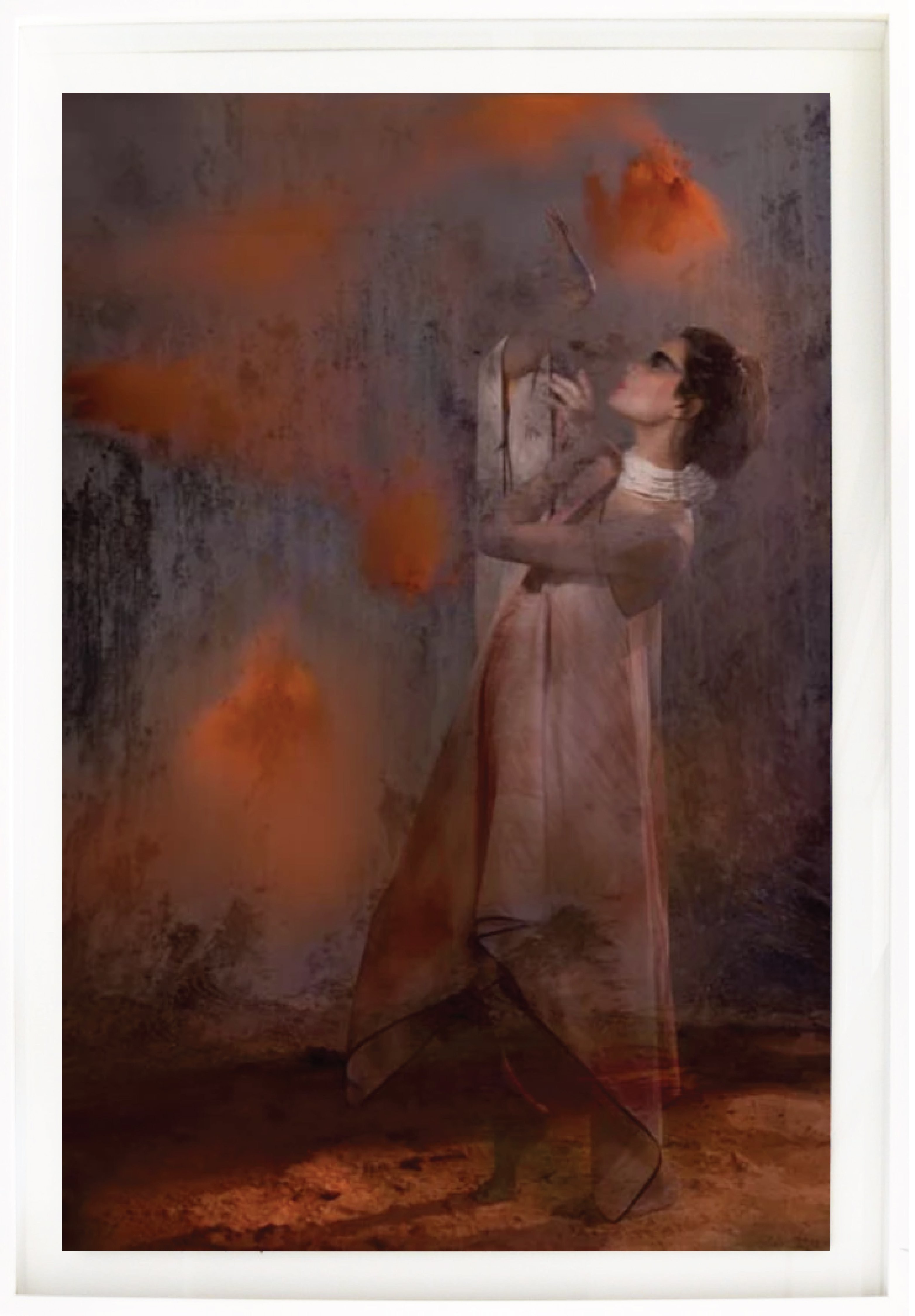 Lisa Palomino, To Become Air, Archival pigment print mounted on aluminum and framed Lisa Palomino, To Become Air, Archival pigment print mounted on aluminum and framed