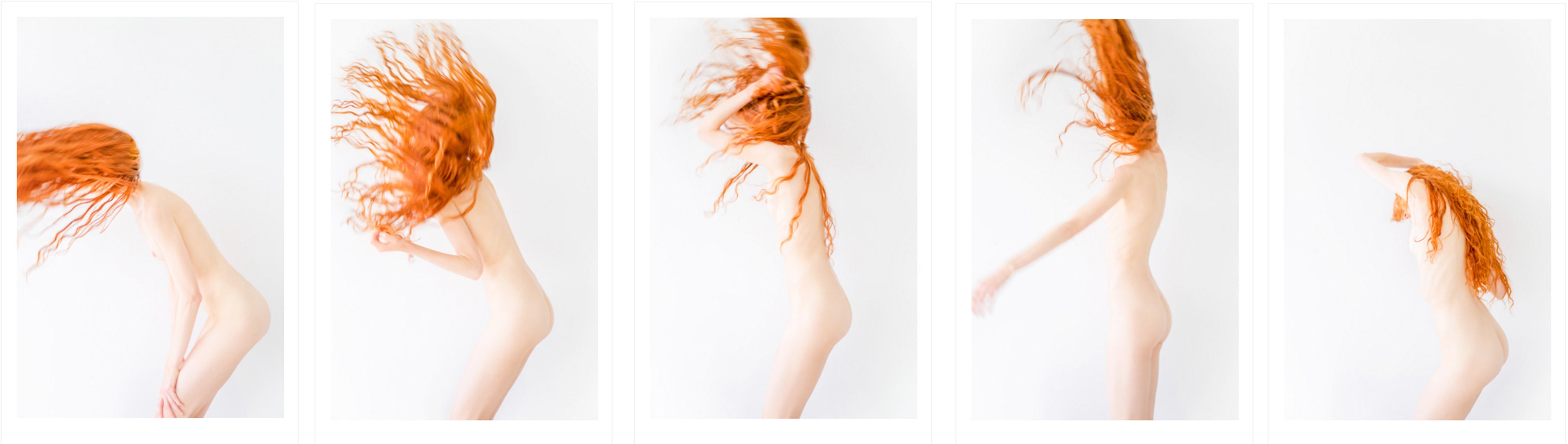 David Jay, RED! (Polyptych) #1-7-6-4-12 David Jay, RED! (Polyptych) #1-7-6-4-12