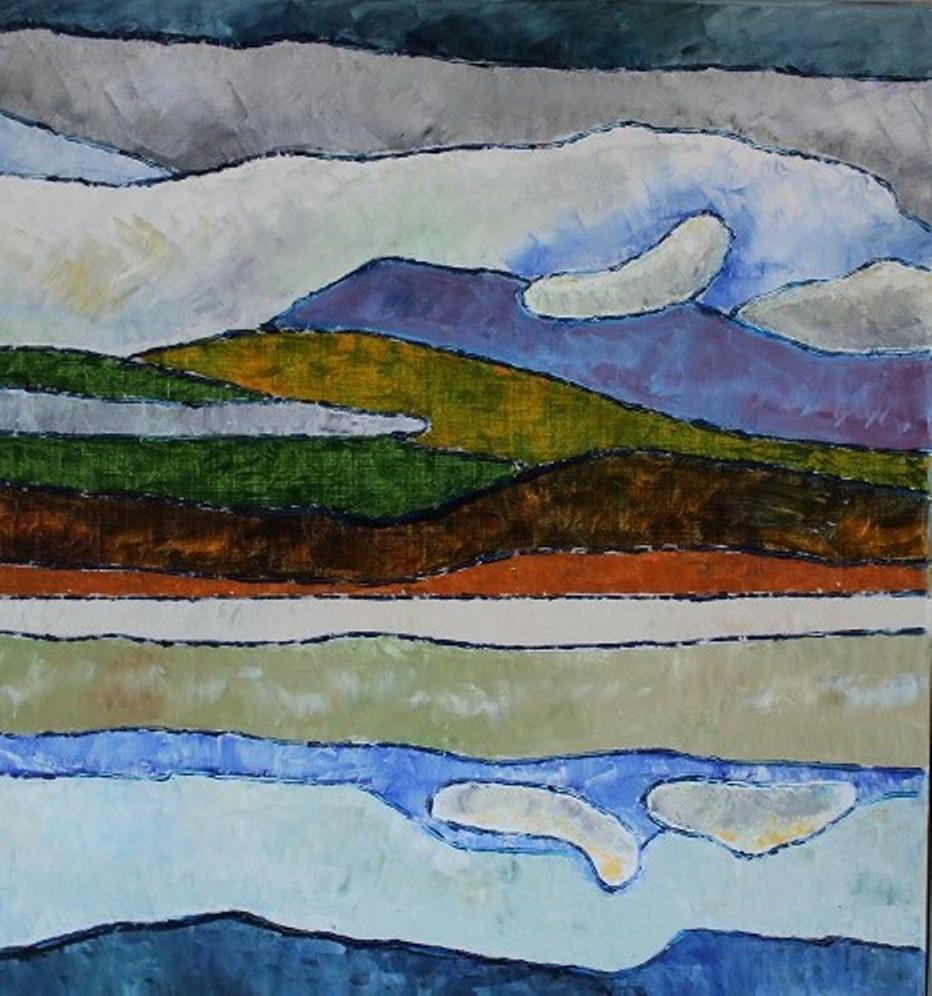 Ulla Bolin, Cloud over the mountain lake Ulla Bolin, Cloud over the mountain lake