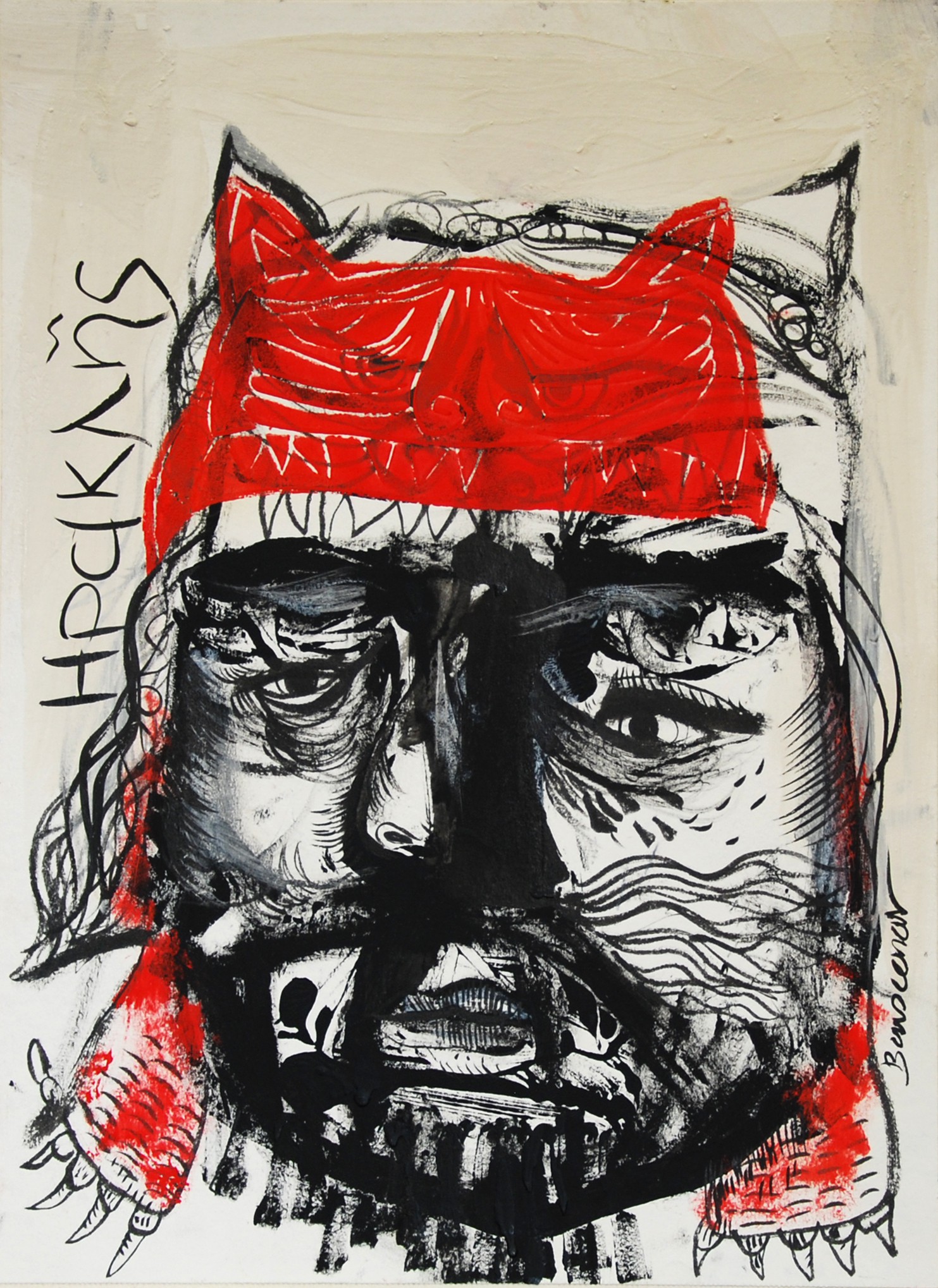 Jérôme Bouscarat, Héraclès (portrait) Jérôme Bouscarat, Héraclès (portrait)