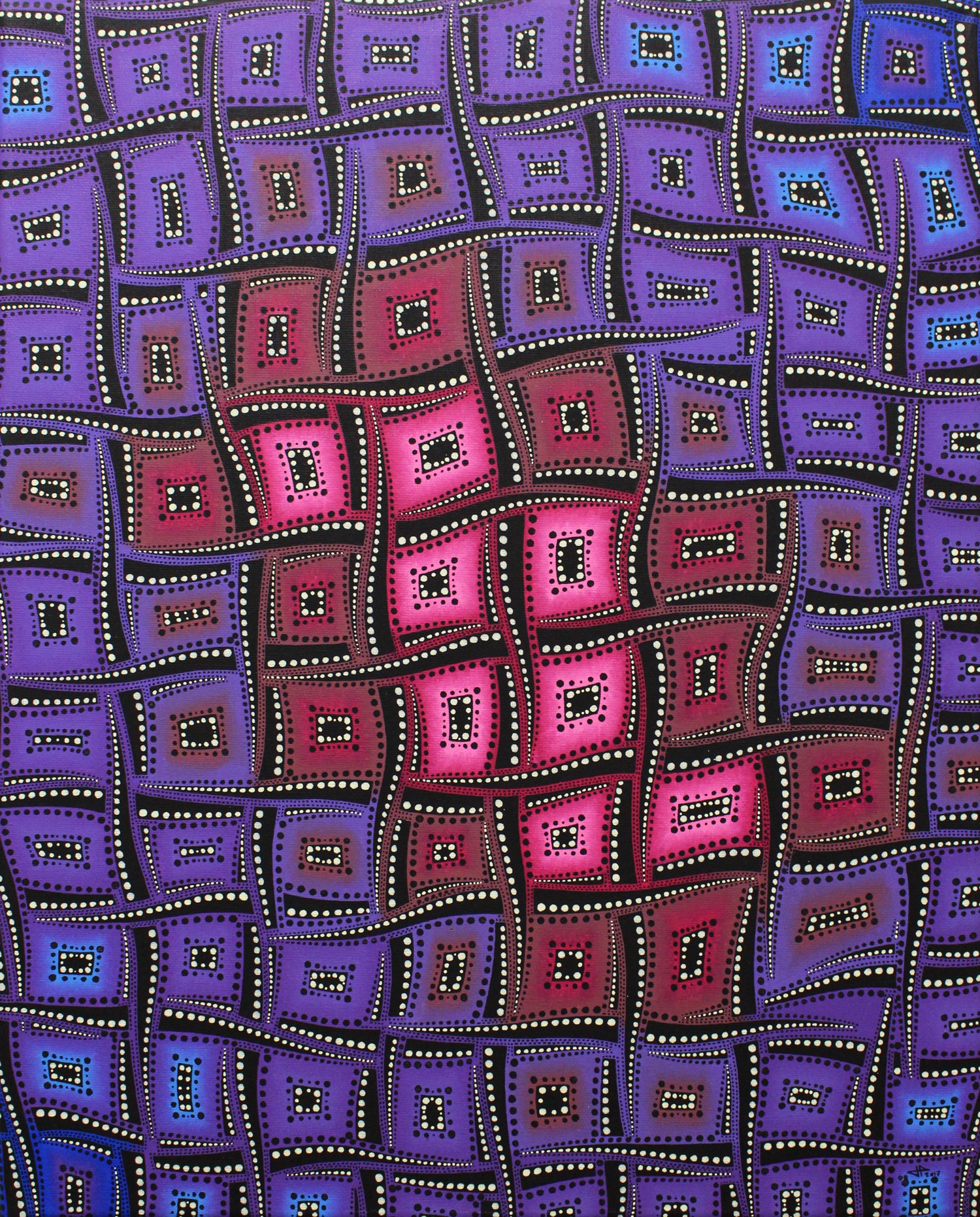 Jonathan Pradillon, Mouvements de couleurs violâtres Jonathan Pradillon, Mouvements de couleurs violâtres