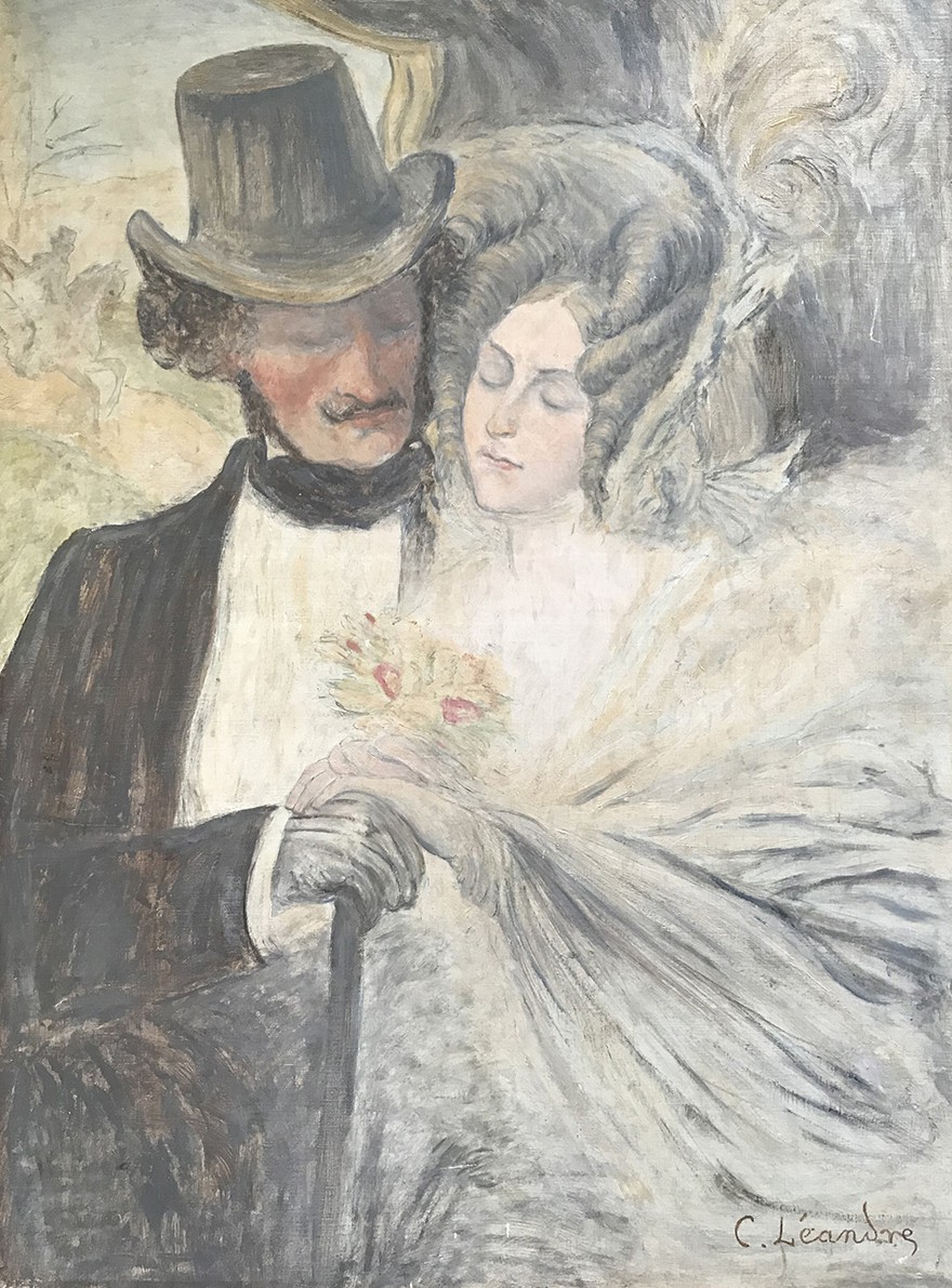 Charles Léandre, Les amoureux Charles Léandre, Les amoureux
