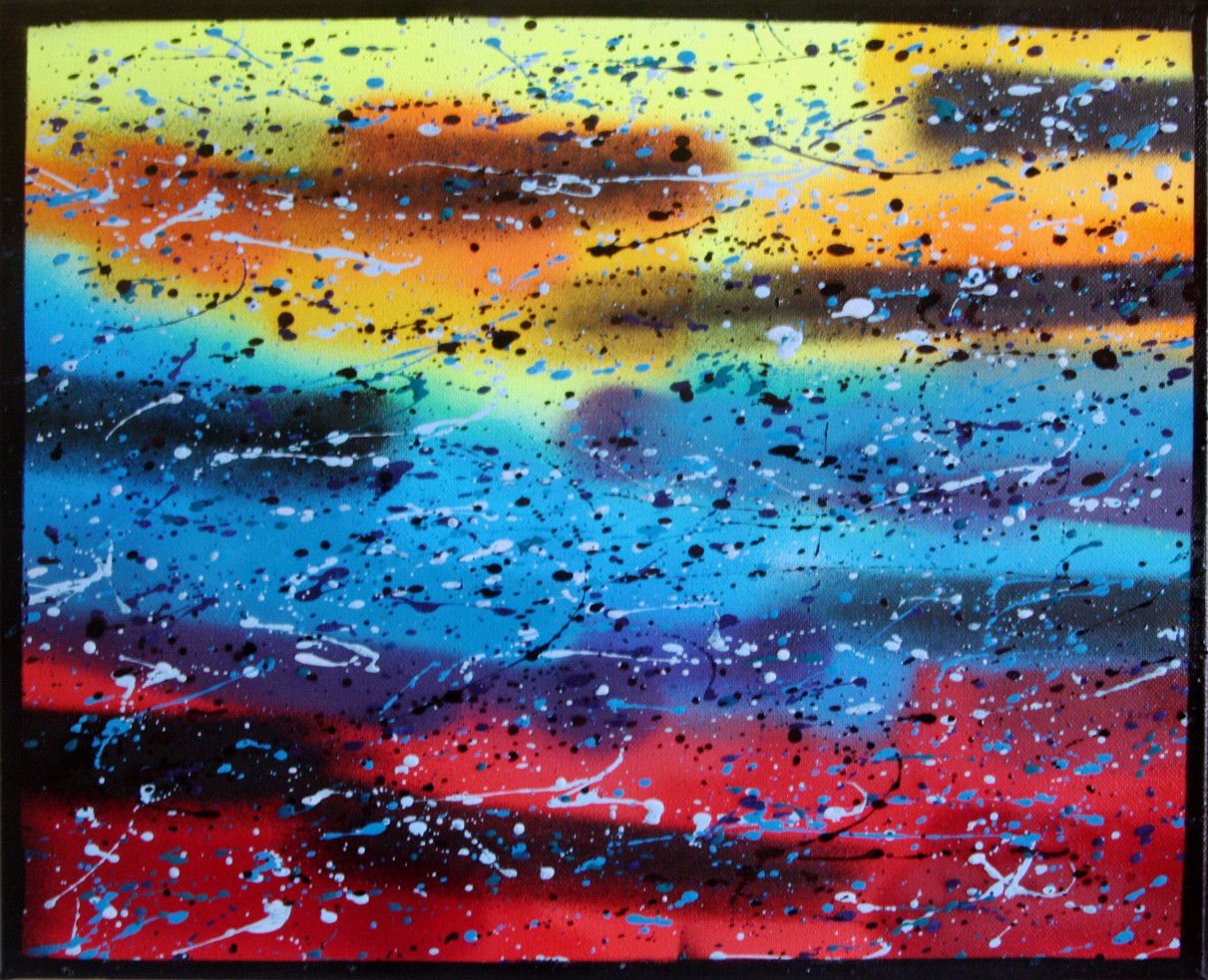 Hayvon, COULEURS de jour abstrait pop art Hayvon, COULEURS de jour abstrait pop art