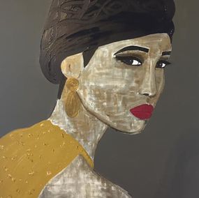 Painting, Sahila (celle qui guide - Inde), Tiven