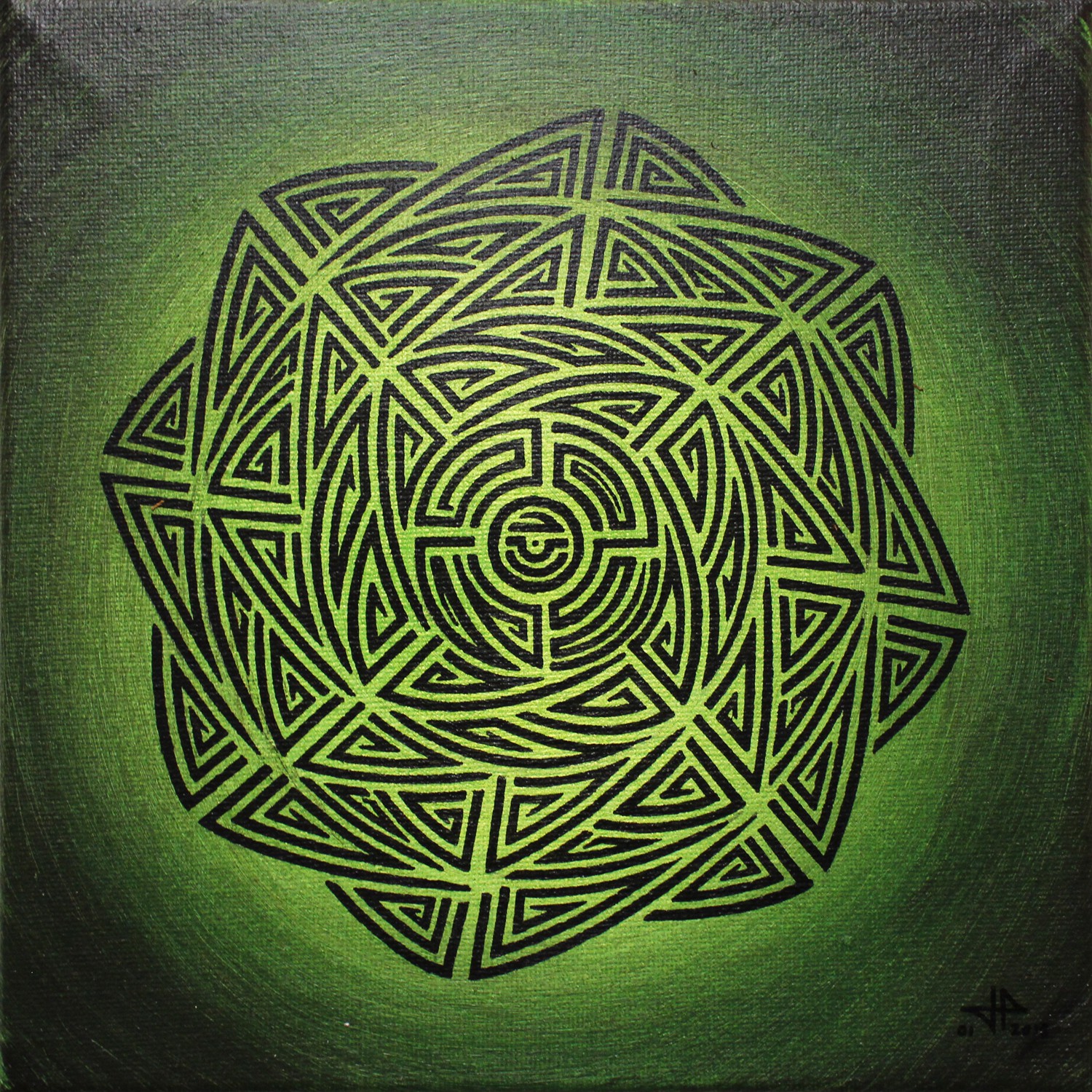 Jonathan Pradillon, Vert tribal Jonathan Pradillon, Vert tribal