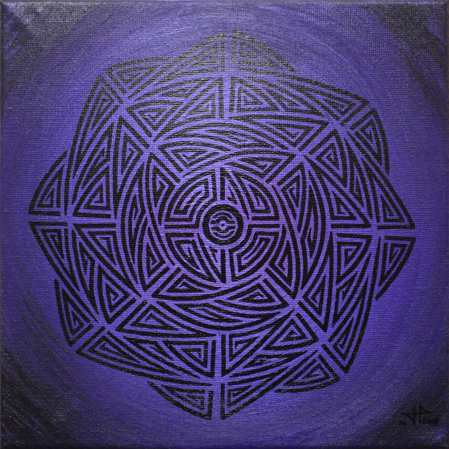 Jonathan Pradillon, Violet tribal Jonathan Pradillon, Violet tribal