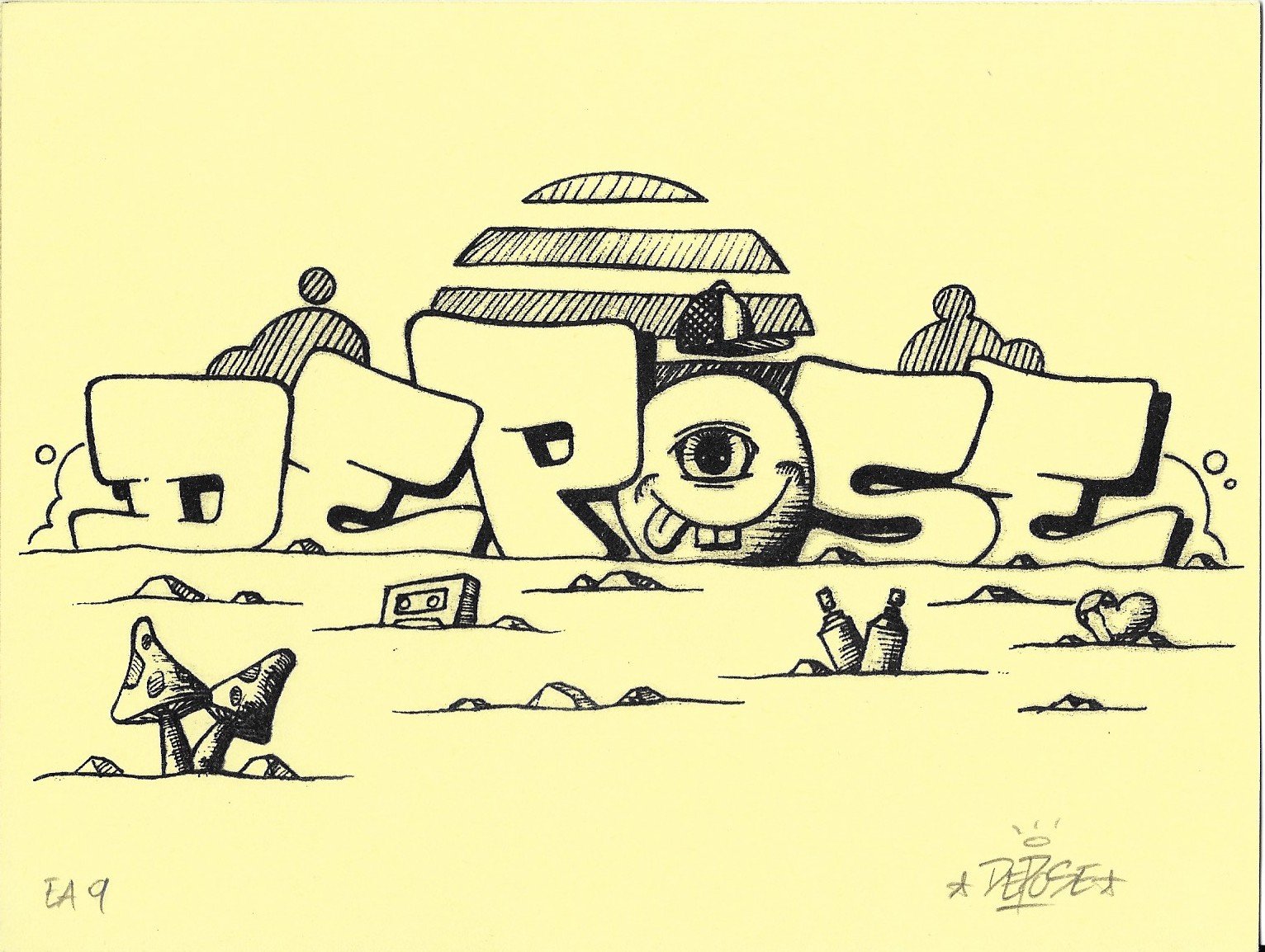 Depose, Depose's world yellow Depose, Depose's world yellow
