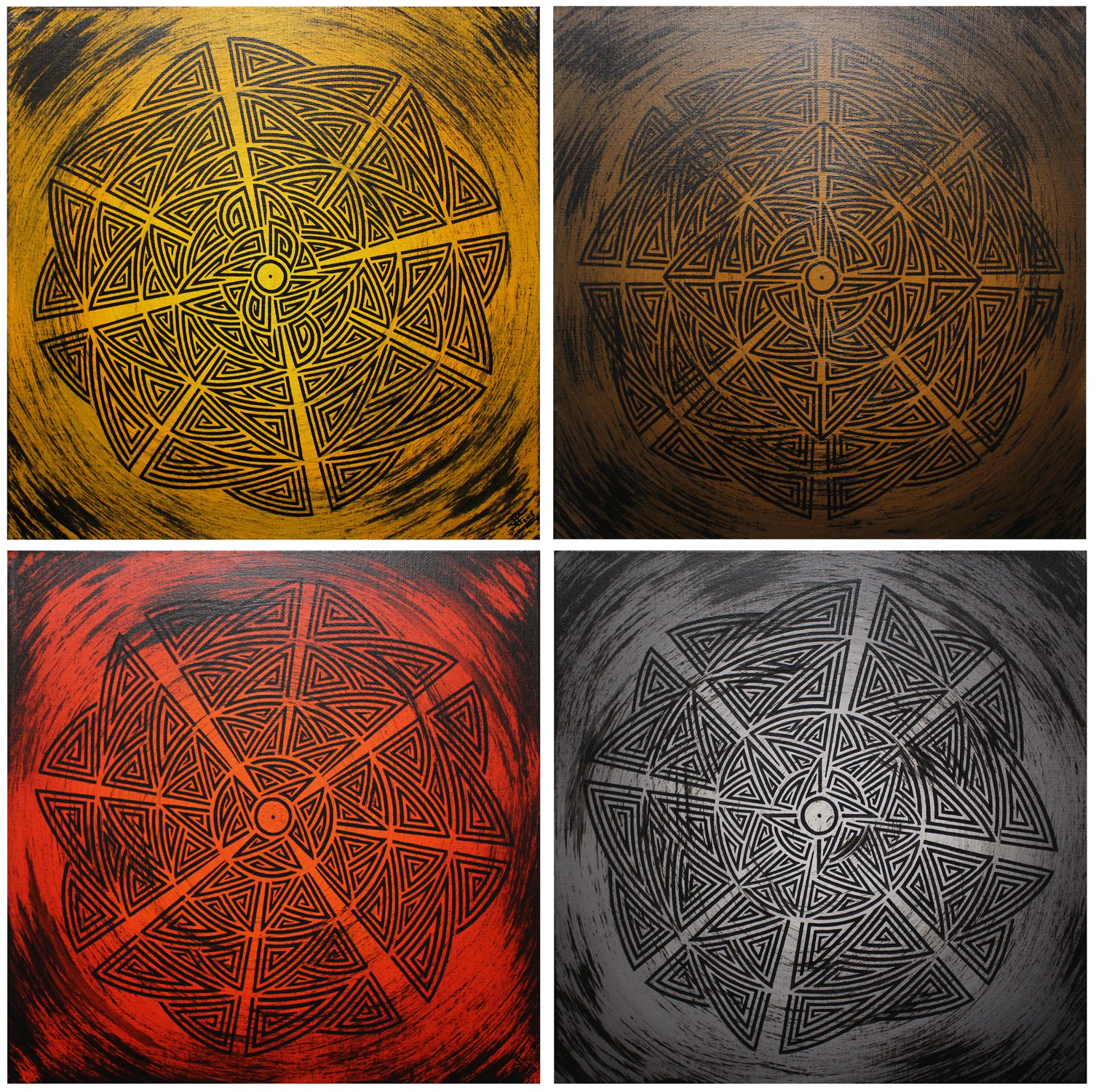 Jonathan Pradillon, Couleurs tribal 2 Jonathan Pradillon, Couleurs tribal 2
