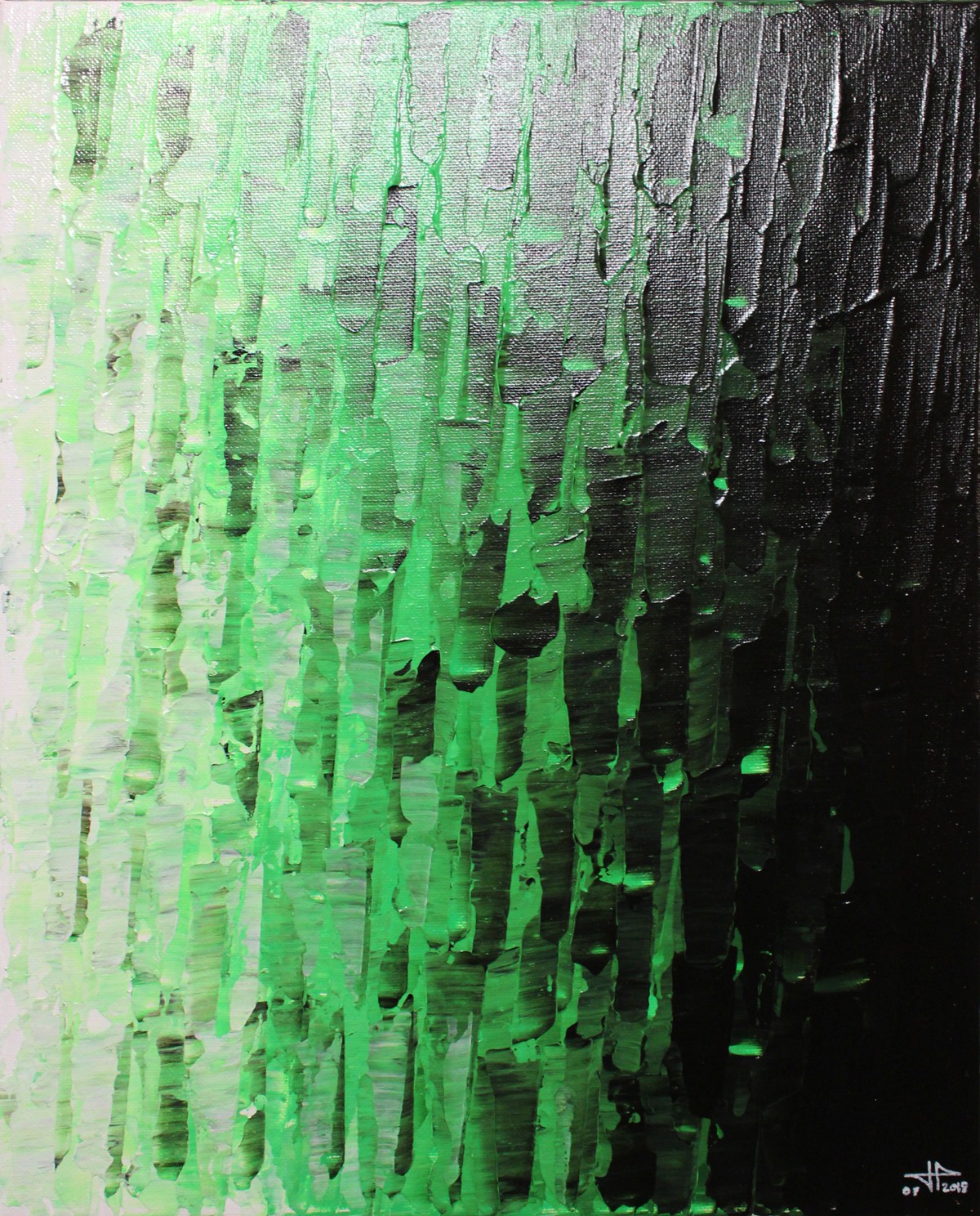 Jonathan Pradillon, Fondu vert Jonathan Pradillon, Fondu vert