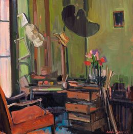 Scène d'Atelier 3 Souvenir de l'atelier Derain, Carole Melmoux