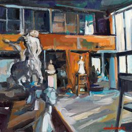 Scène d'Atelier 6 Atelier de Bourdelle, Carole Melmoux