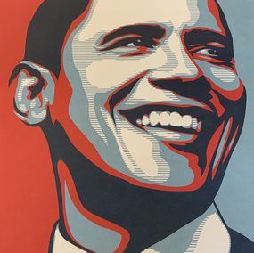 Shepard Fairey (Obey), Obama Vote signed Shepard Fairey (Obey), Obama Vote signed
