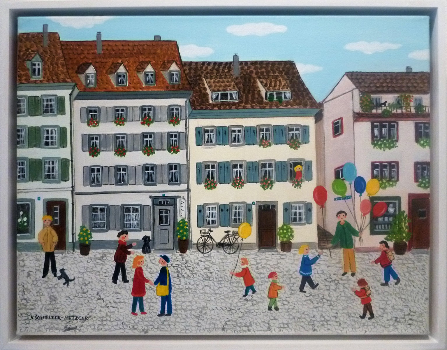 Heidi Schmelzer, Les ballons Heidi Schmelzer, Les ballons