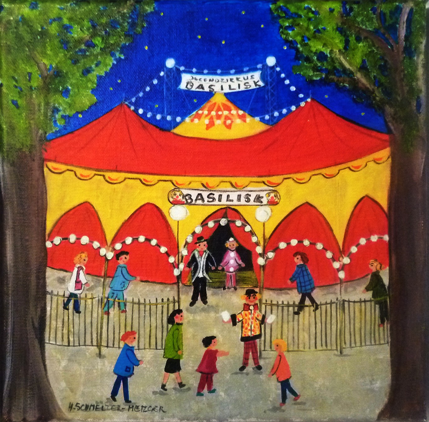 Heidi Schmelzer, Le cirque Heidi Schmelzer, Le cirque