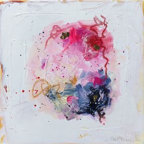 Peinture, Pink feast, Benedicte Caillat