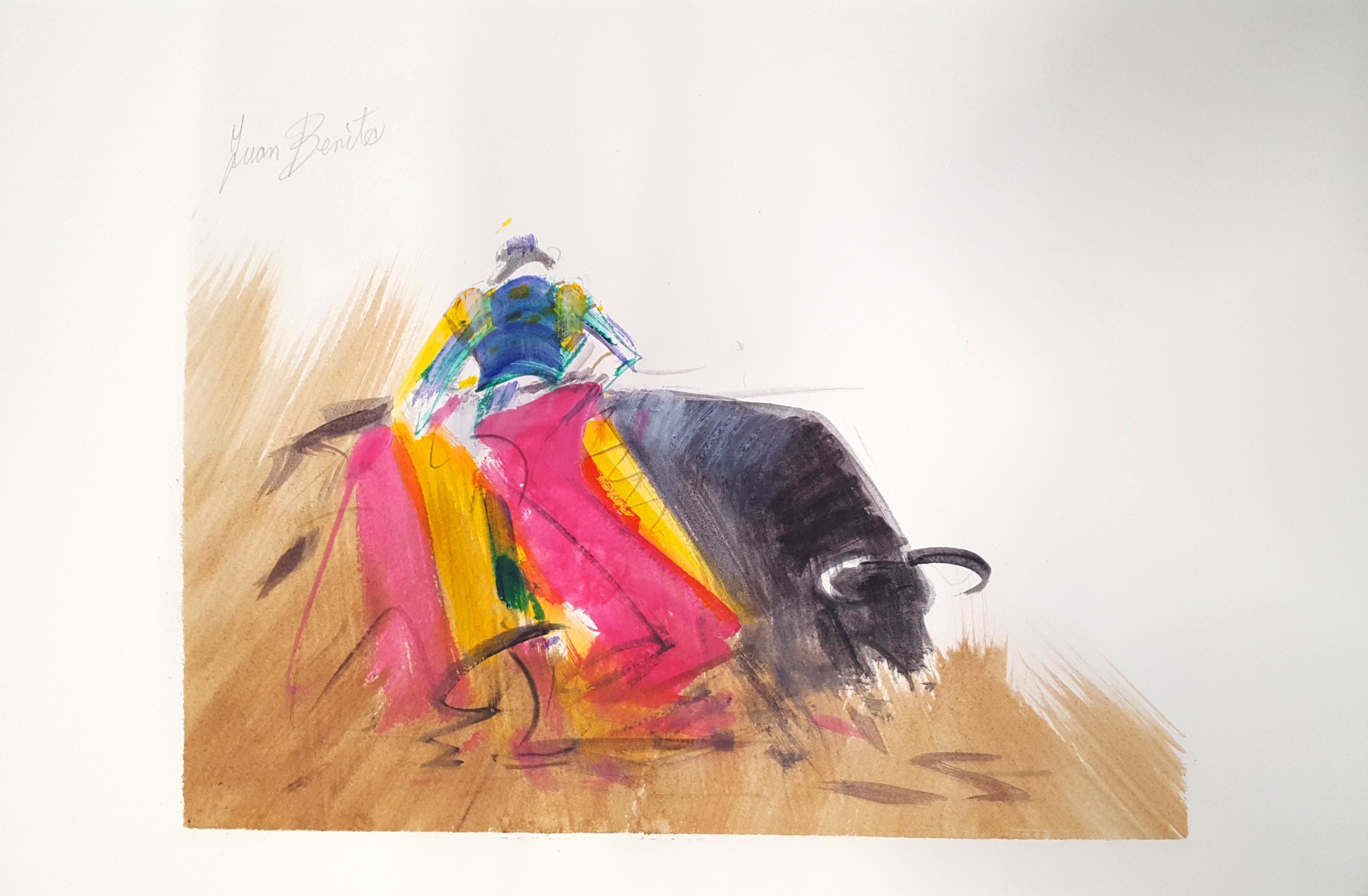 Juan Benito, Scène taurine Juan Benito, Scène taurine