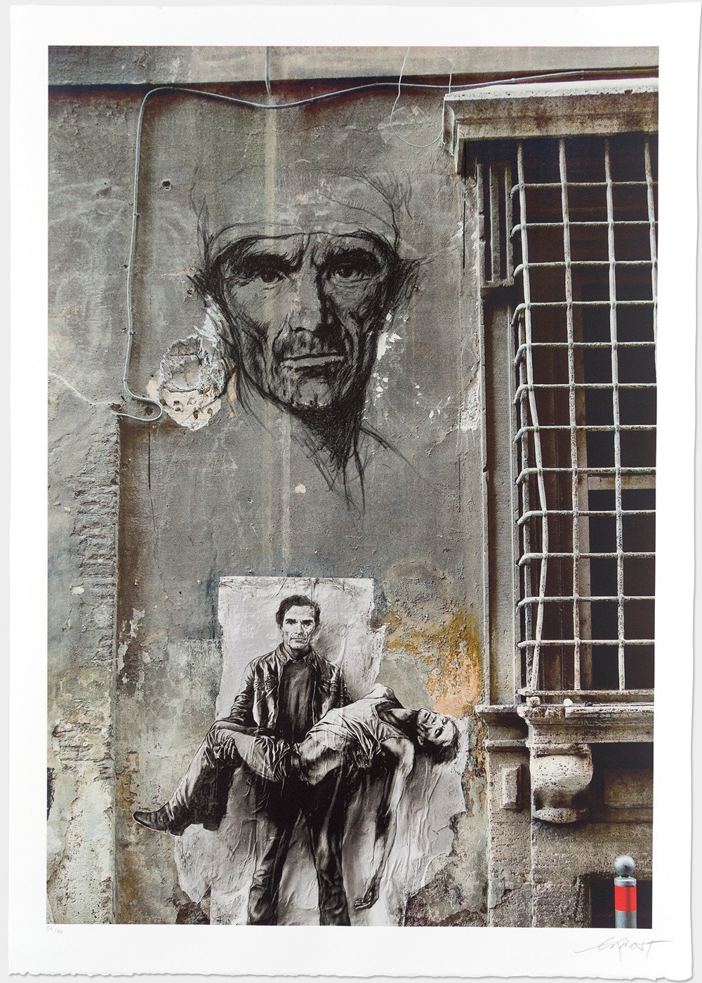 Ernest Pignon-Ernest, Pasolini - Dans l'infamie des temps Ernest Pignon-Ernest, Pasolini - Dans l'infamie des temps
