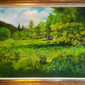 Painting, Summer Landscape, Alexandar Assenov