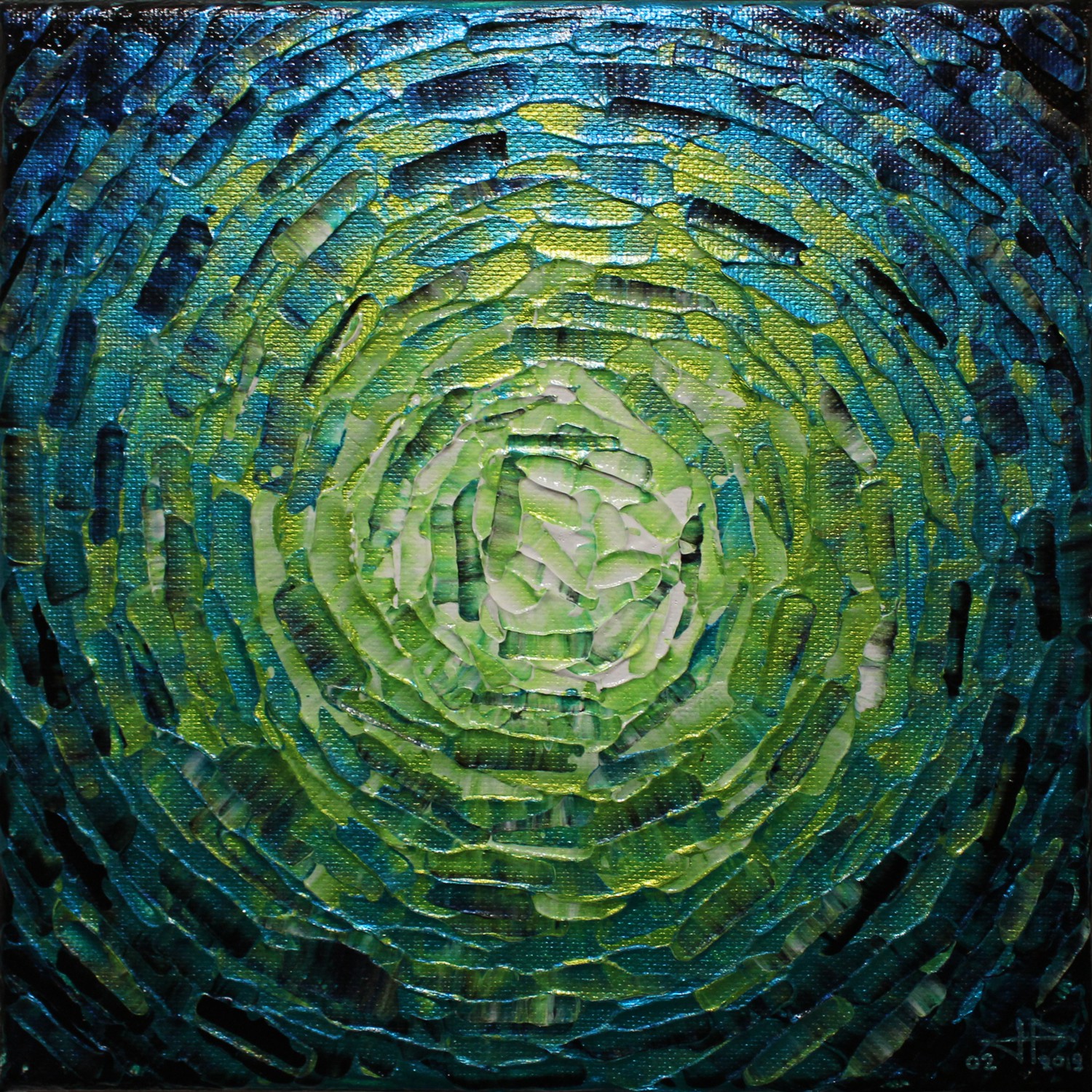 Jonathan Pradillon, Petit éclat de lueur bleue verte iridescente Jonathan Pradillon, Petit éclat de lueur bleue verte iridescente
