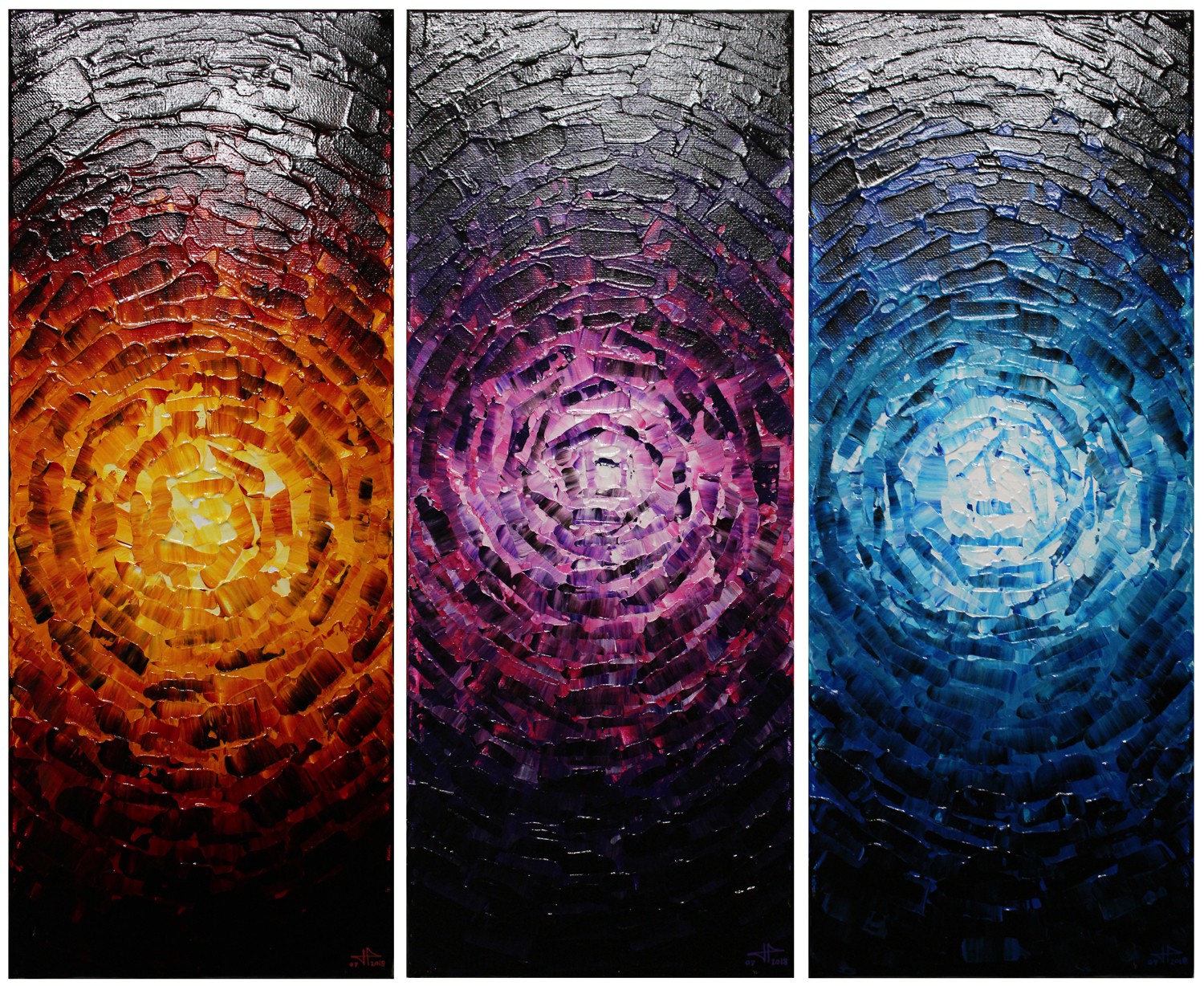 Jonathan Pradillon, Éclats luminescents colorés Jonathan Pradillon, Éclats luminescents colorés