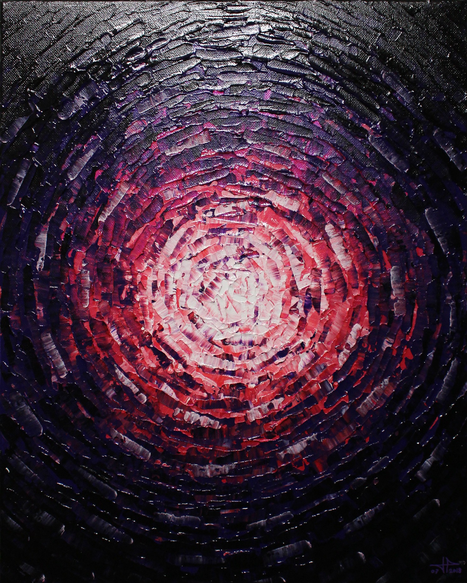 Jonathan Pradillon, Éclat de lueur rose violette Jonathan Pradillon, Éclat de lueur rose violette