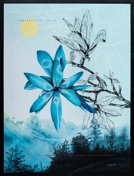 ▷ Carbonato di Sodio & Magnolia Liliflora por Fabio Petani, 2019 | Pintura  | Artsper (509561)