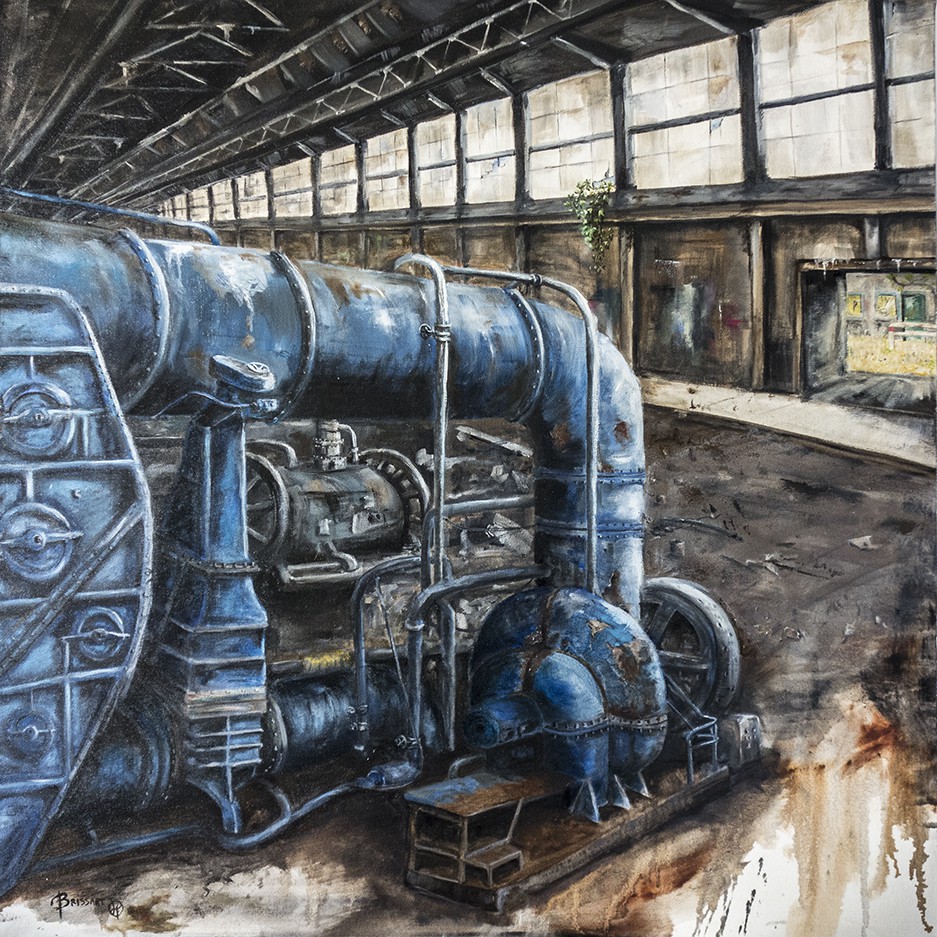 Jean-Pierre Brissart, La machine bleue Jean-Pierre Brissart, La machine bleue