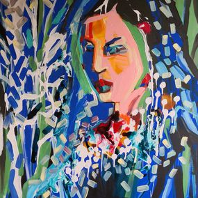 Gemälde, Blue, Lorena Fonsato