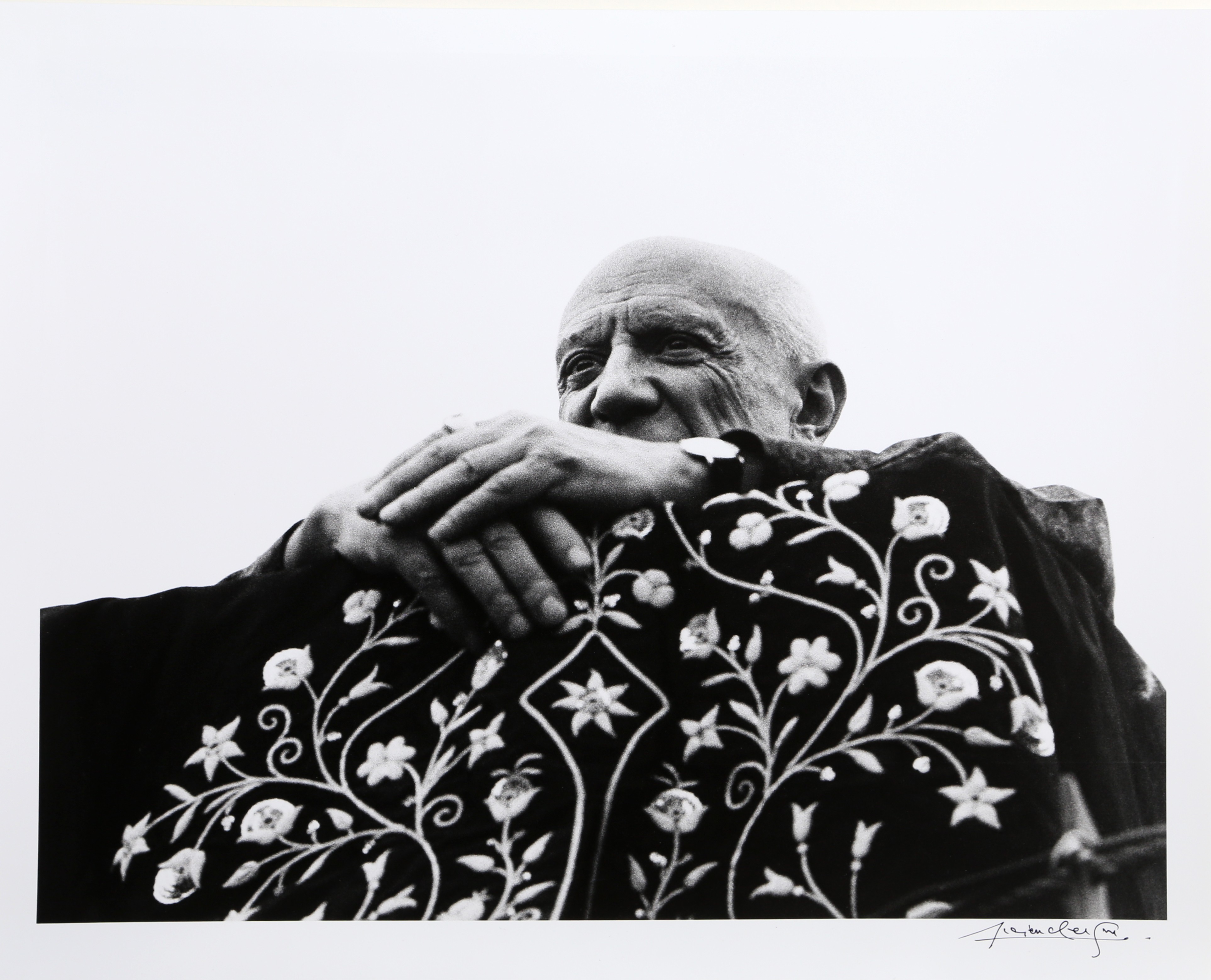 Lucien Clergue, Picasso Preside la Corrida - Frejus, 1962 Lucien Clergue, Picasso Preside la Corrida - Frejus, 1962