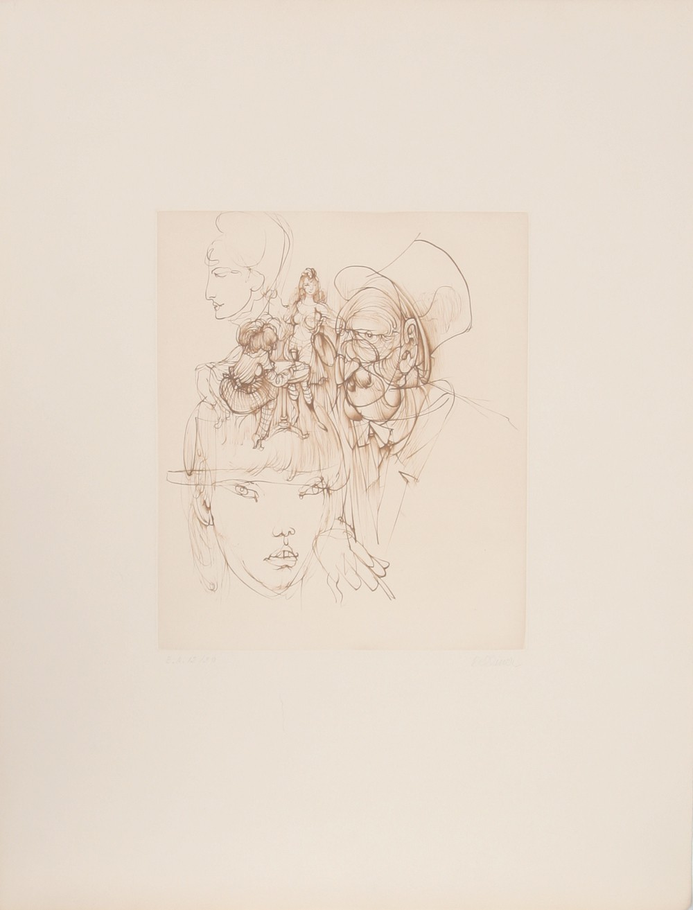 Hans Bellmer, Untitled Hans Bellmer, Untitled