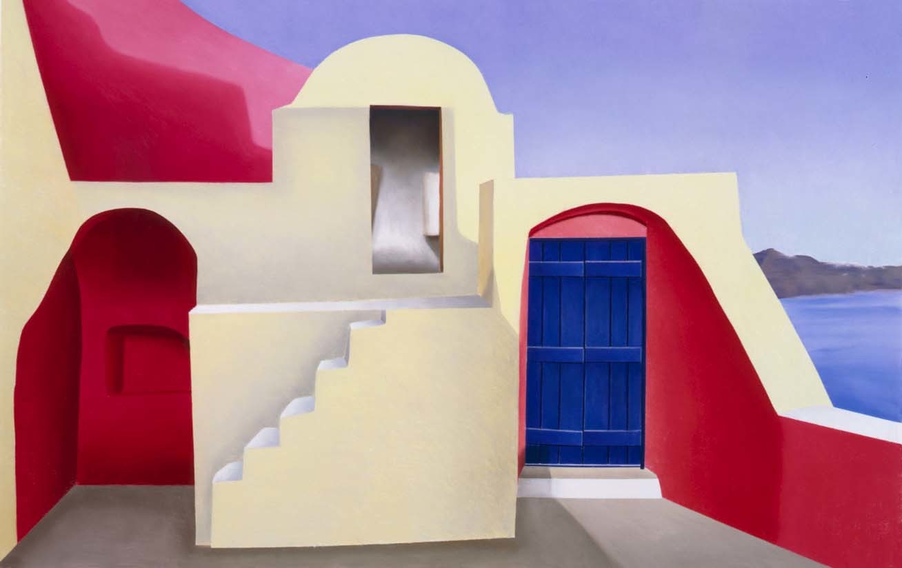 Elena Borstein, Neon Courtyard Elena Borstein, Neon Courtyard