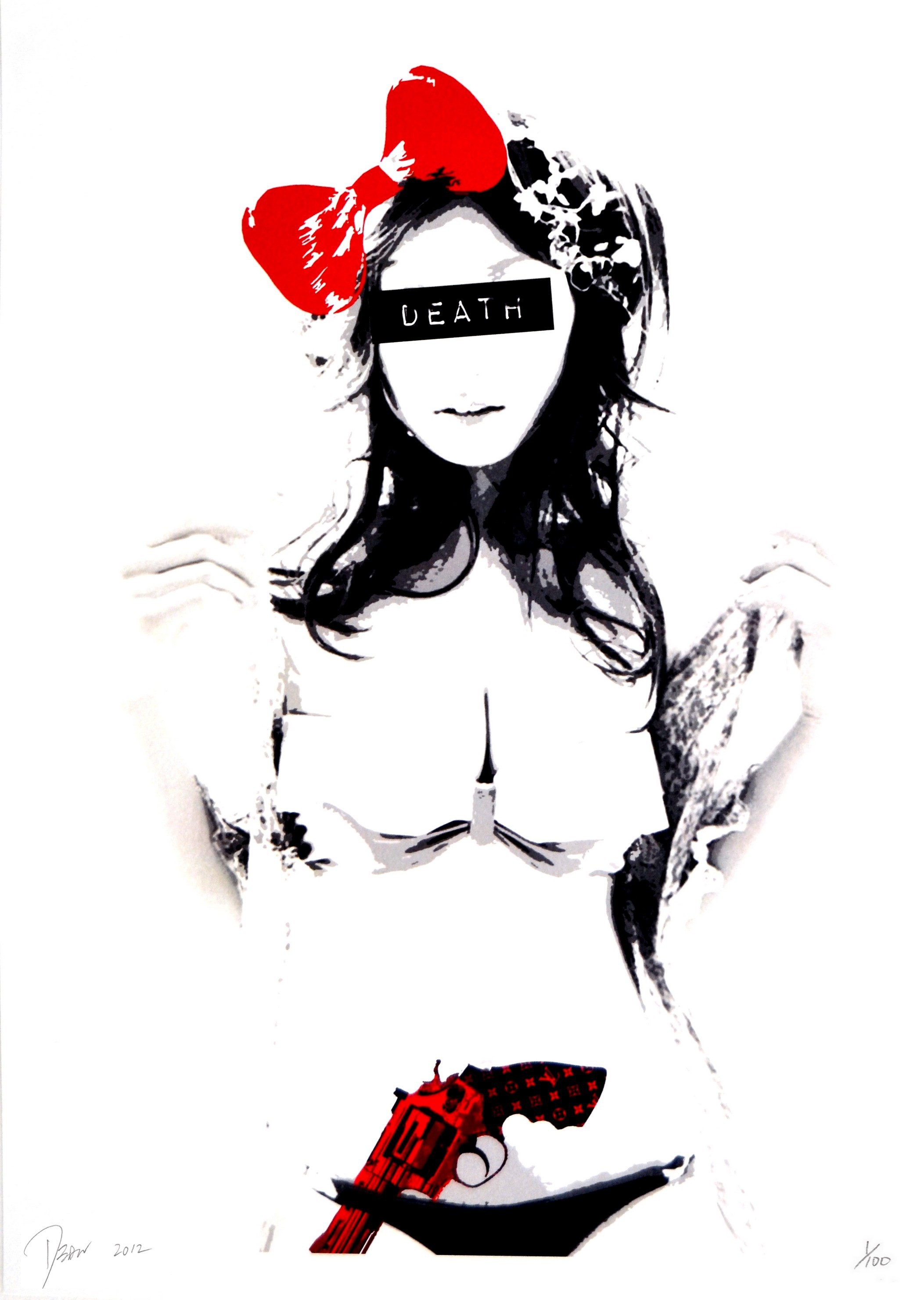 Death NYC, Girl Gun Red Death NYC, Girl Gun Red