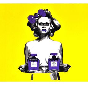 Print, Waitress Yellow Purple, Death NYC