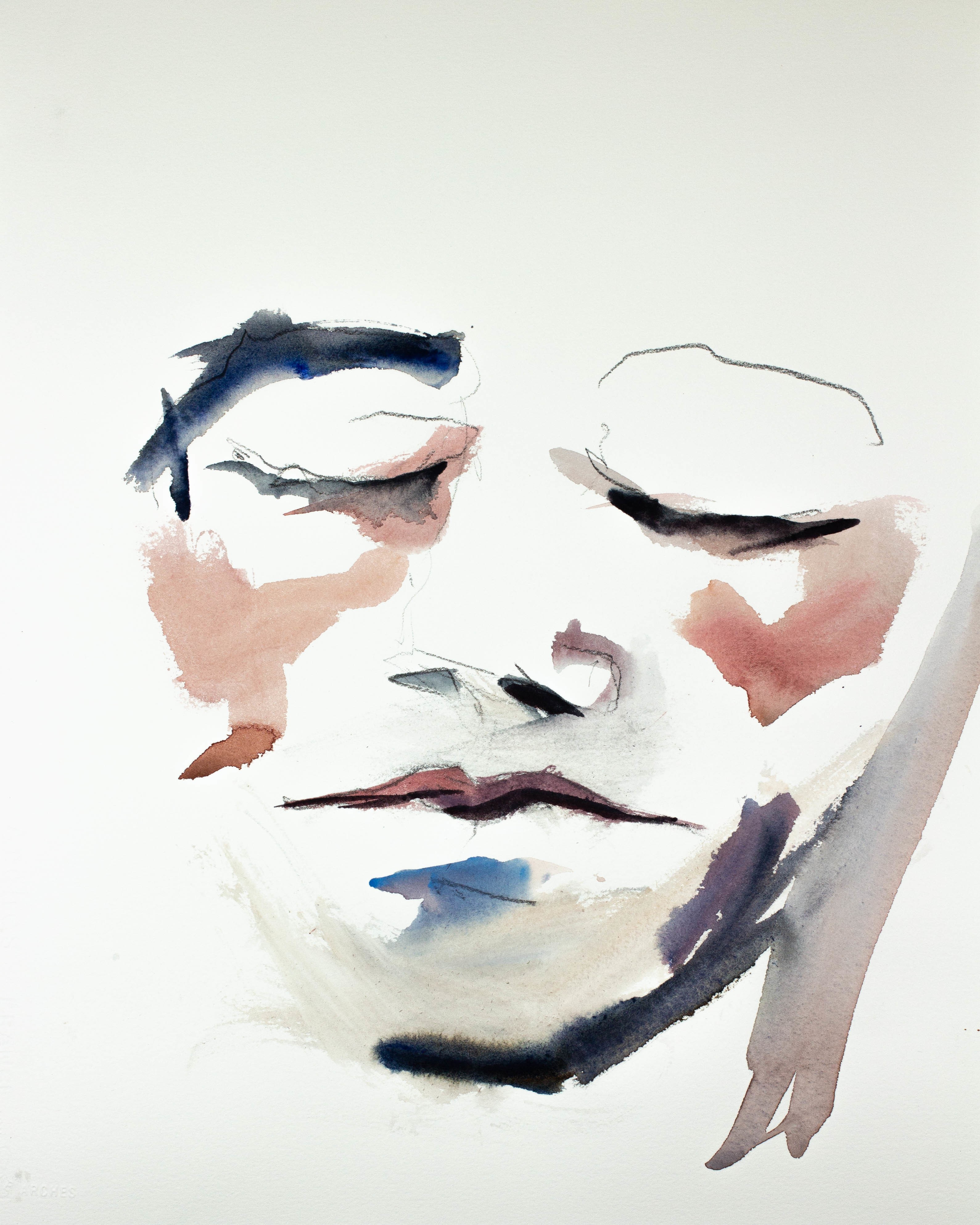 Elizabeth Becker, Portrait Sketch No. 2 Elizabeth Becker, Portrait Sketch No. 2