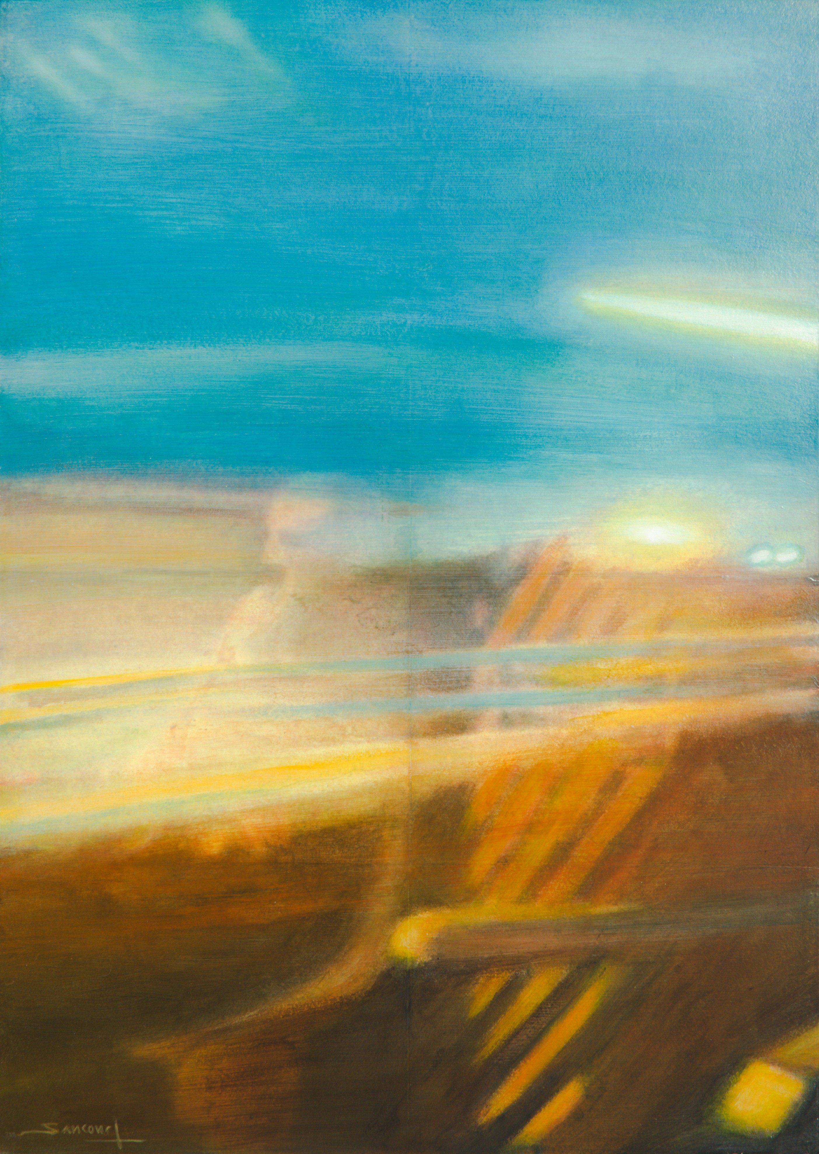 Philippe Saucourt, Train de nuit #14 Philippe Saucourt, Train de nuit #14