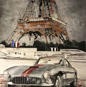 Painting, Ferrari in Paris, T. Gautier