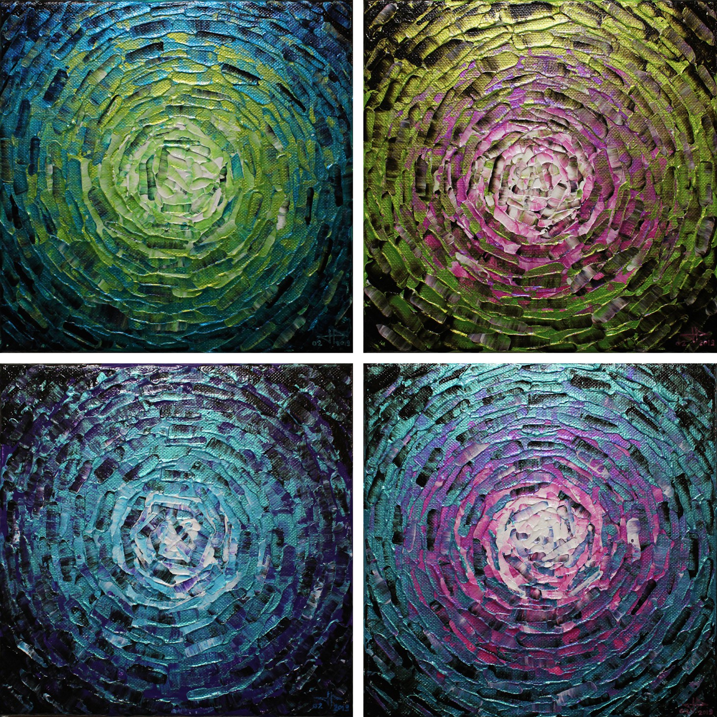 Jonathan Pradillon, Petits éclats de lueurs colorées iridescentes Jonathan Pradillon, Petits éclats de lueurs colorées iridescentes