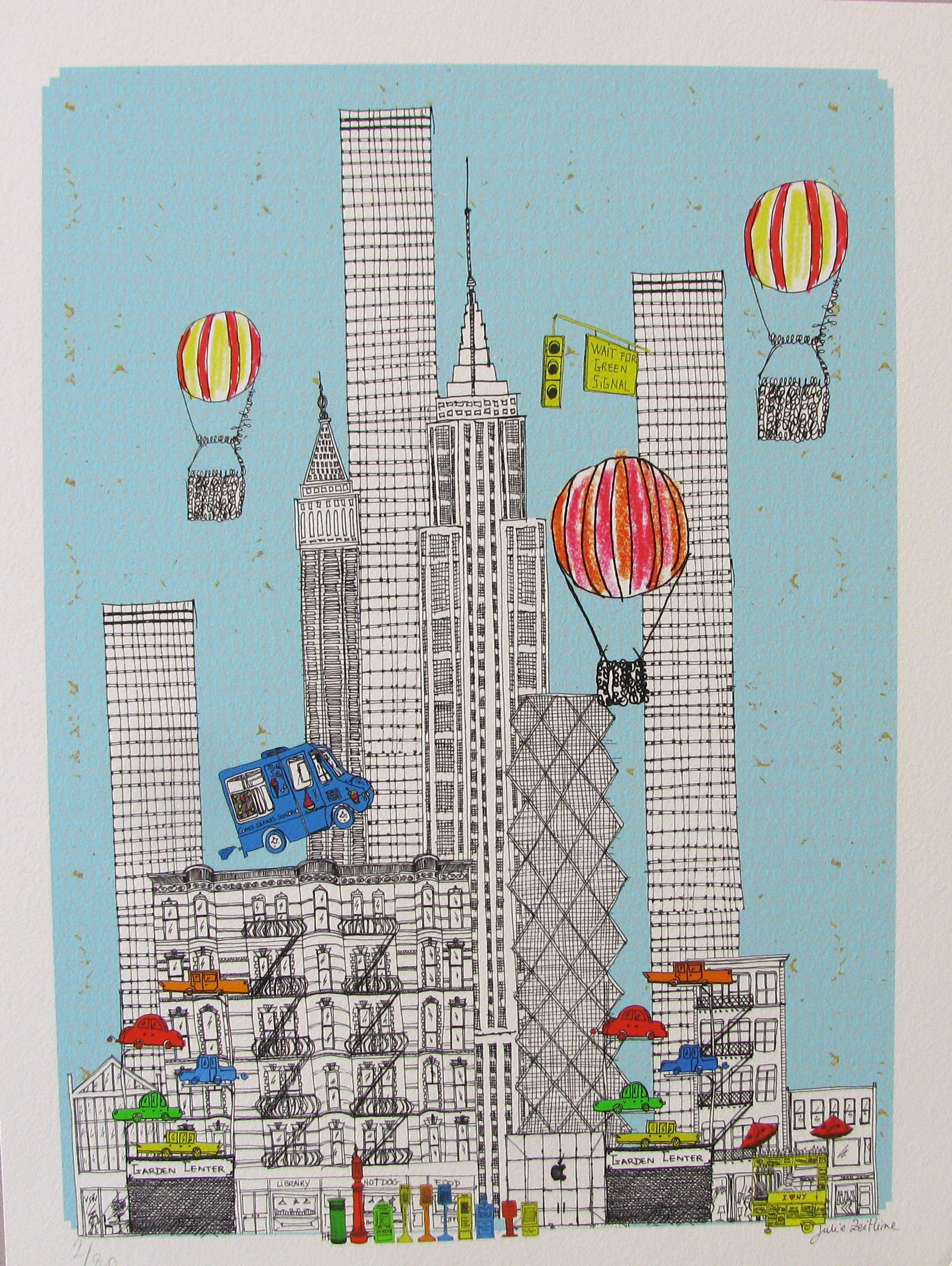 Julie Zeitline, Un Envol à NYC Julie Zeitline, Un Envol à NYC