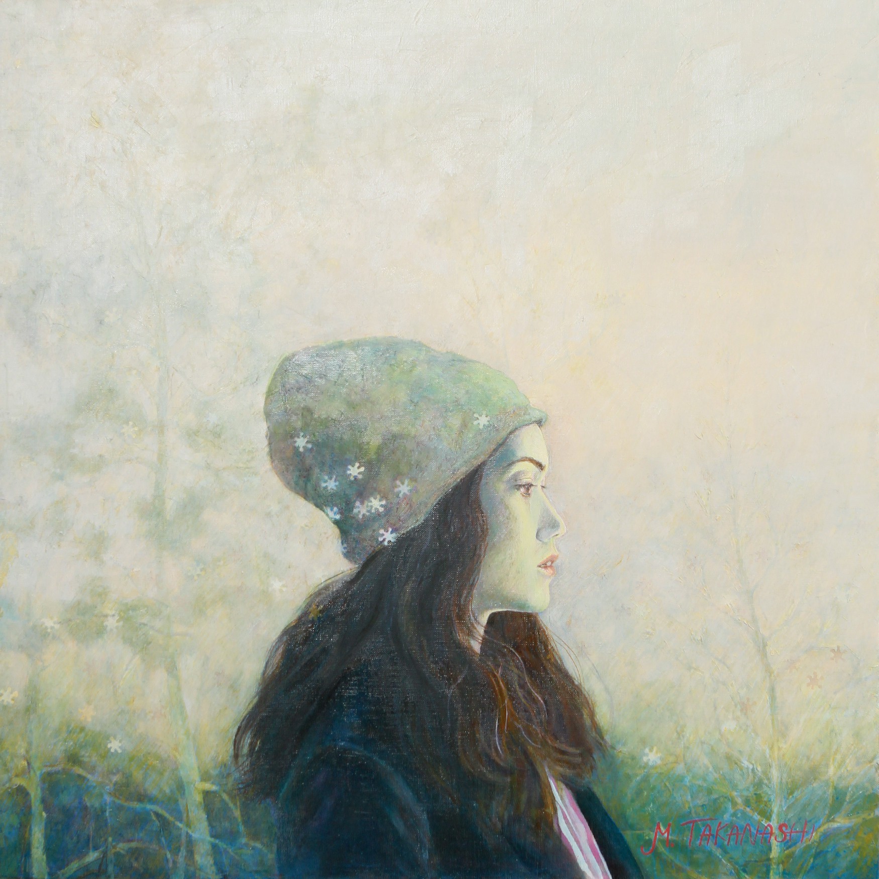 Miyuki Takanashi, A Girl With a Knitted Cap Miyuki Takanashi, A Girl With a Knitted Cap