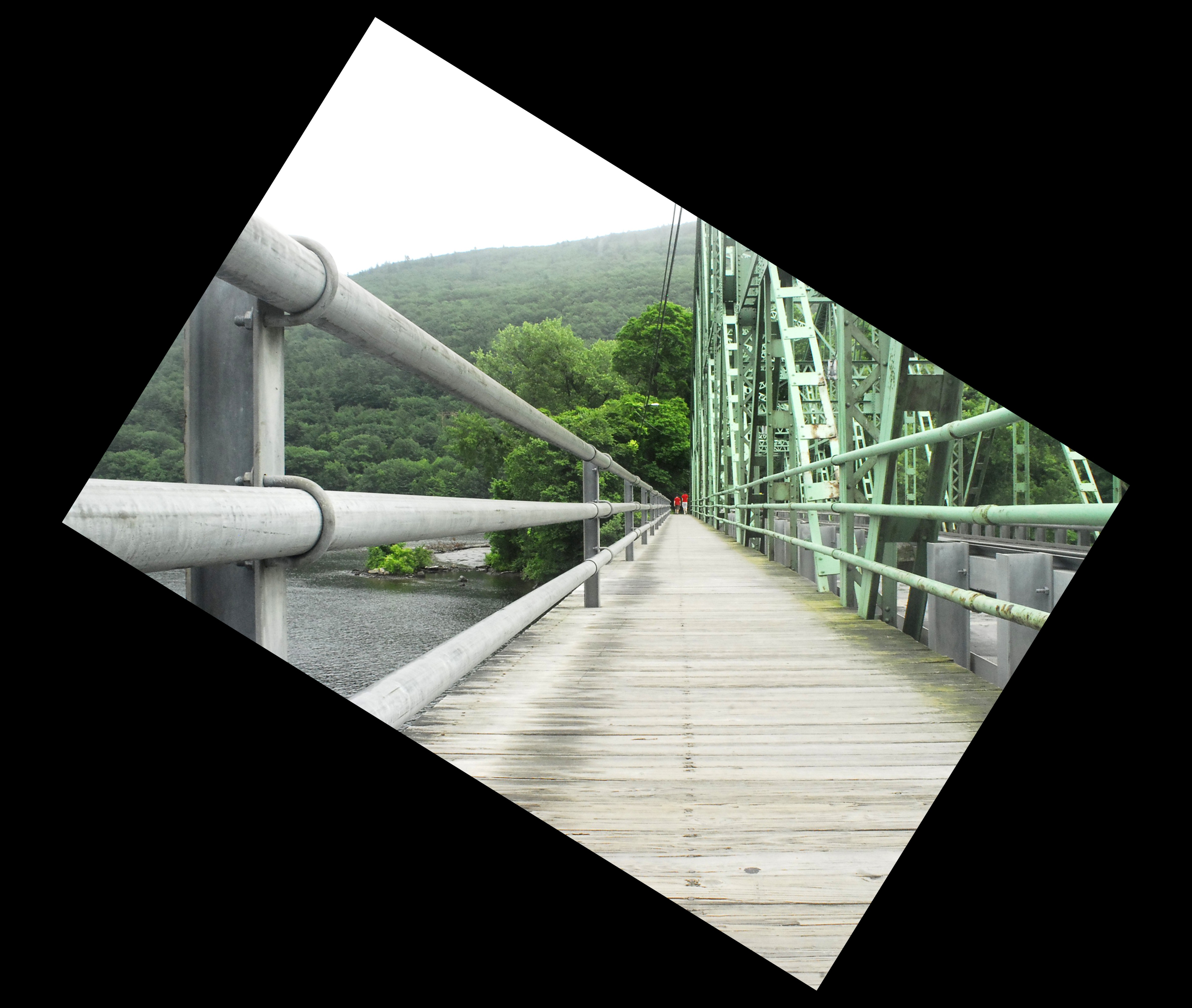 Jason DeBose, View of a bridge walkway Jason DeBose, View of a bridge walkway