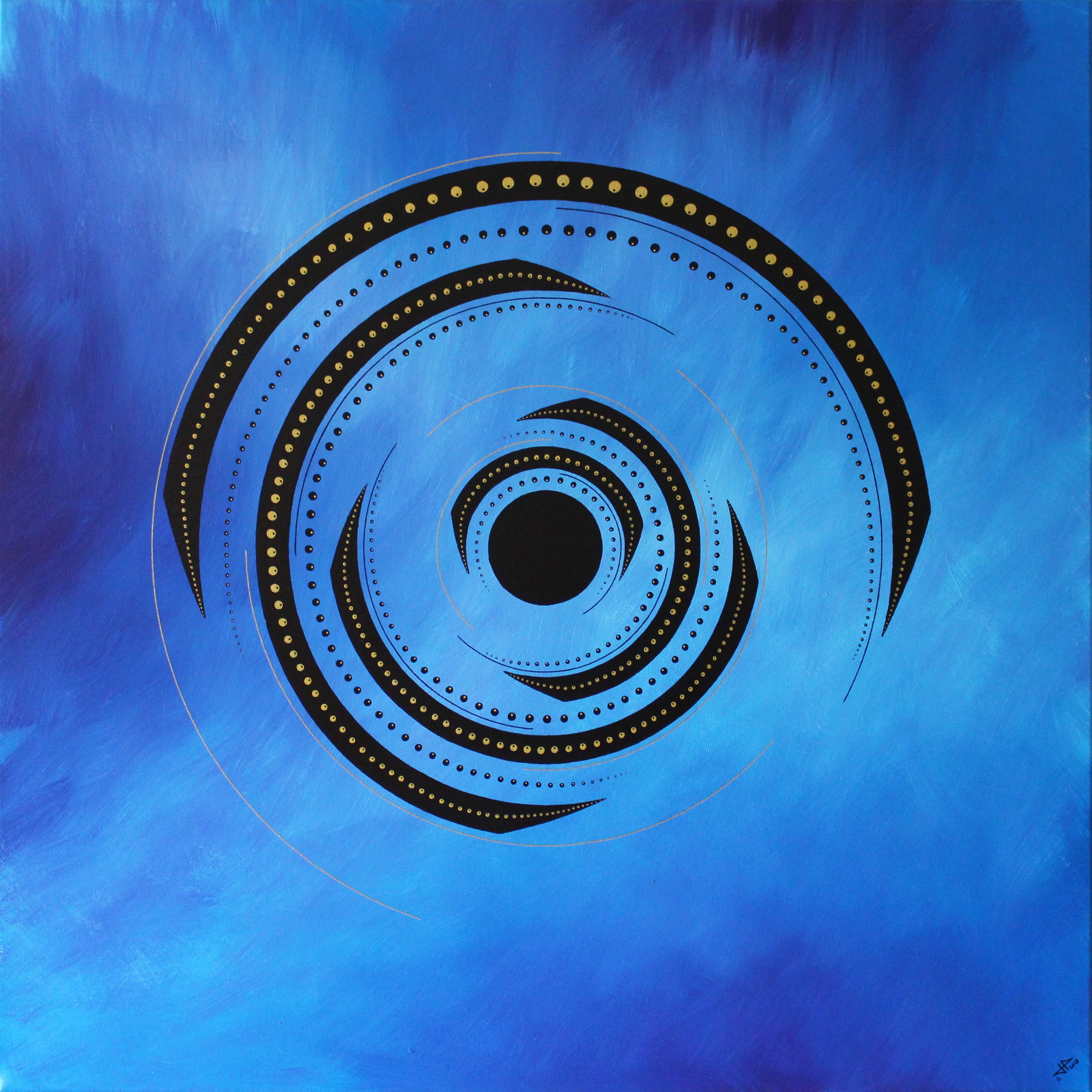 Jonathan Pradillon, Rotation bleue Jonathan Pradillon, Rotation bleue