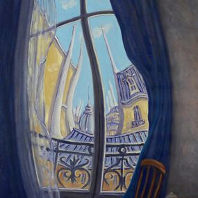 Gemälde, Brisa's window, Linda McCluskey