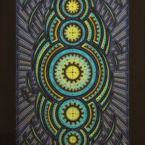 Peinture, Cycle iridescent, Jonathan Pradillon